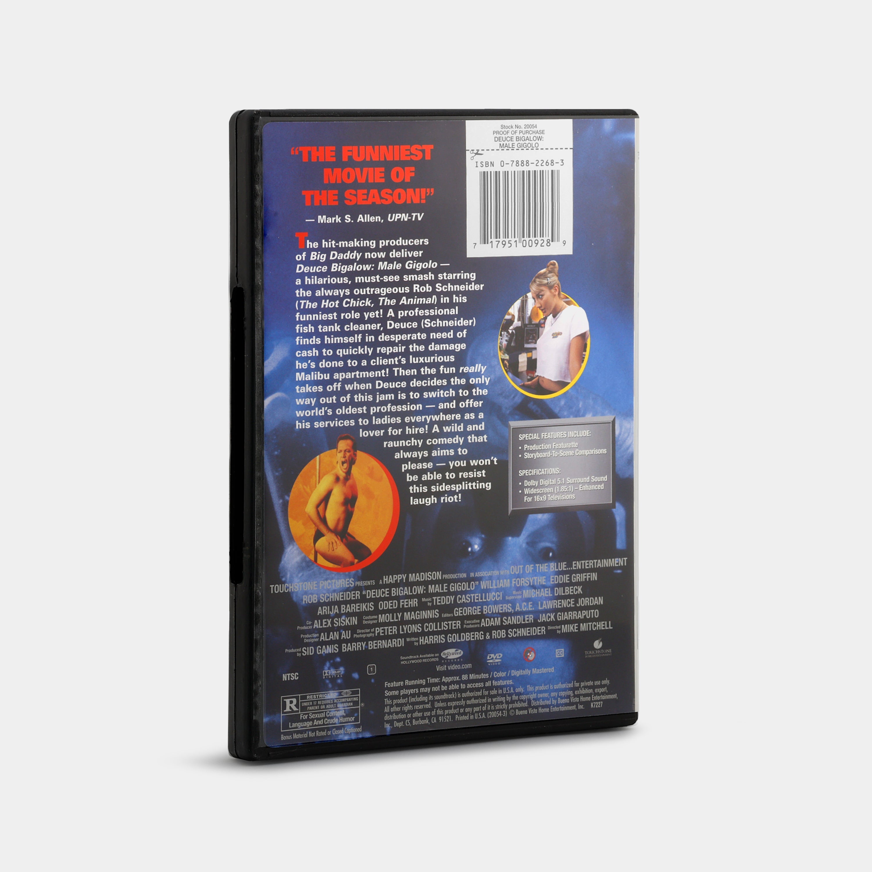 Deuce Bigalow: Male Gigolo (Widescreen) DVD