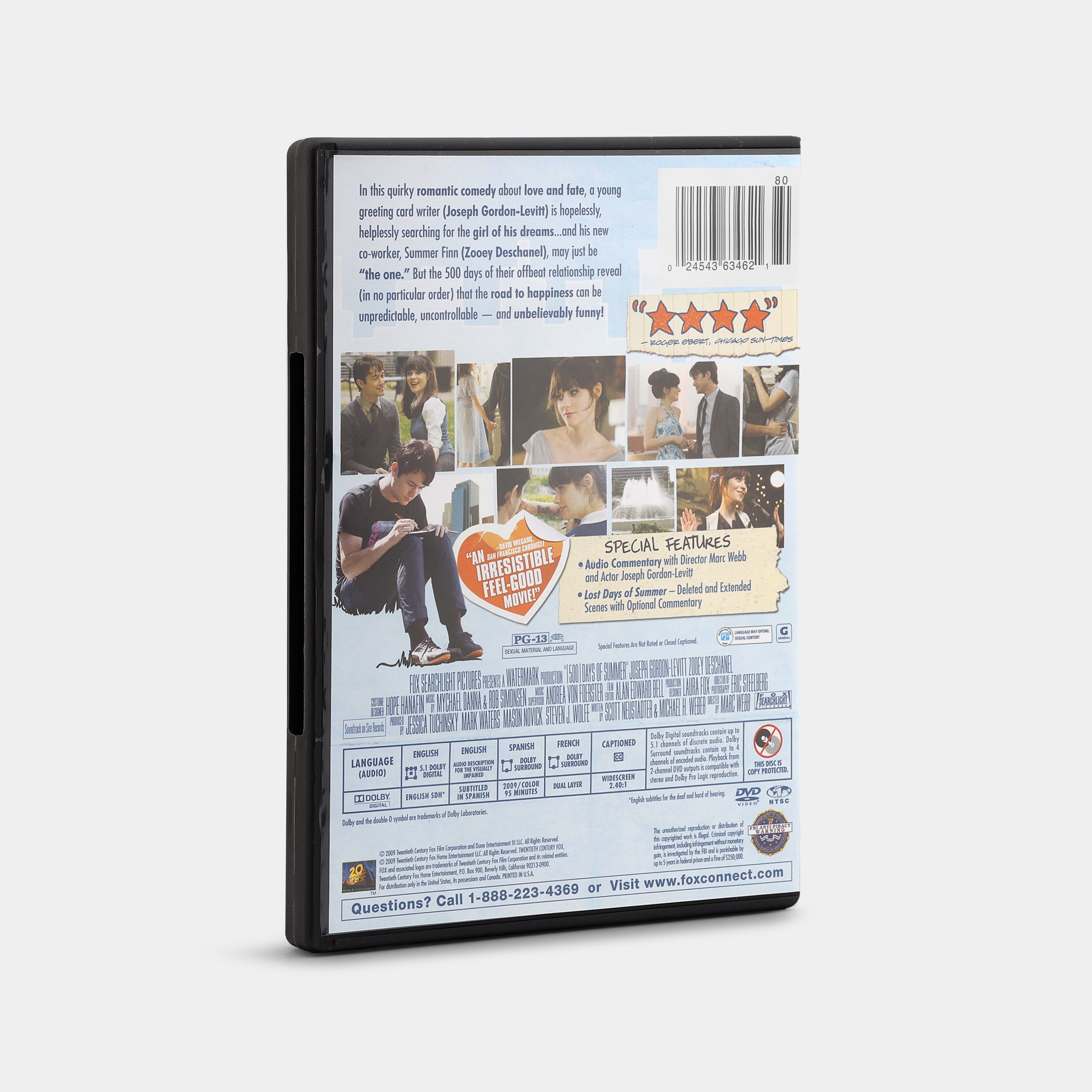 (500) Days of Summer (Widescreen) DVD