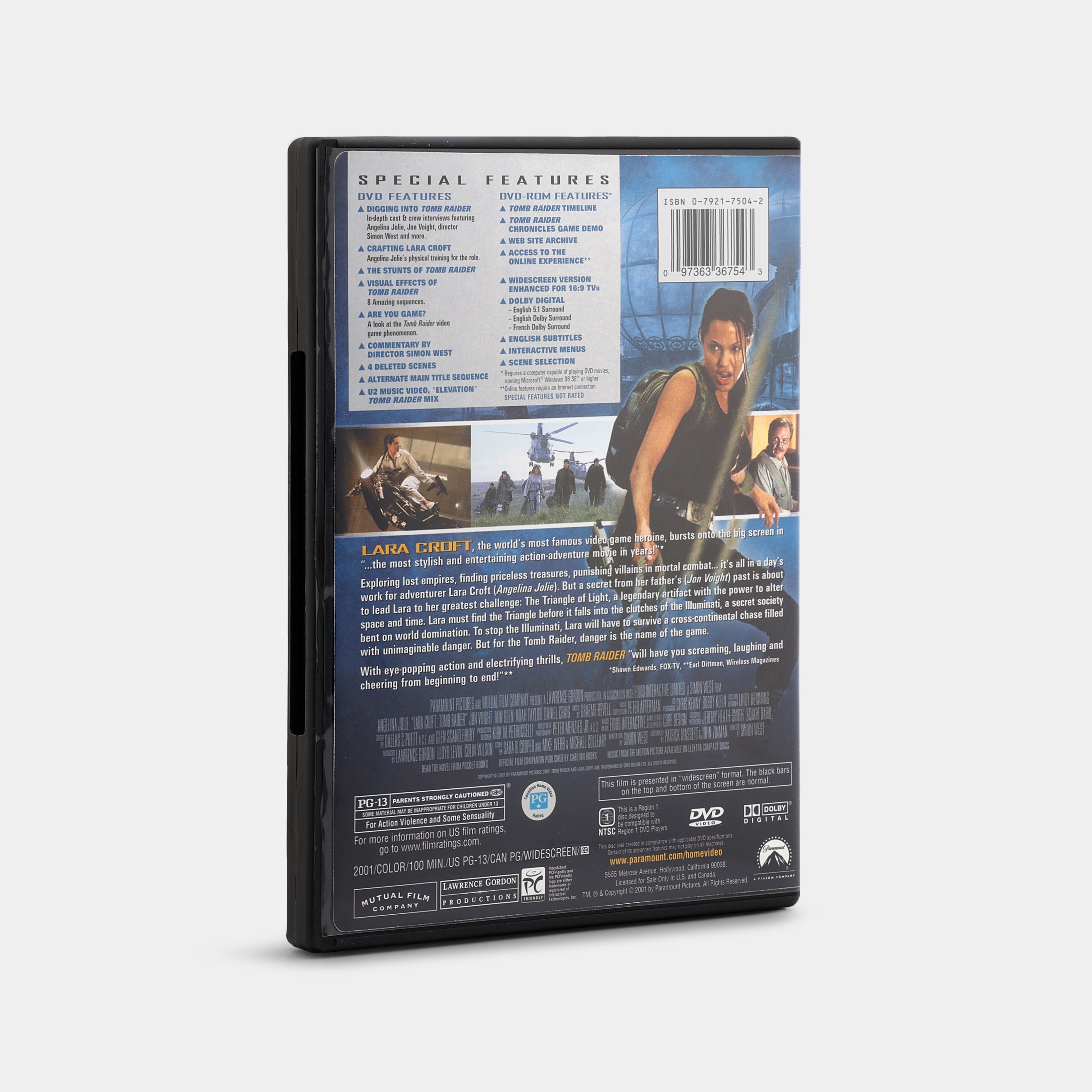 Lara Croft: Tomb Raider (Collector's Edition, Widescreen) DVD