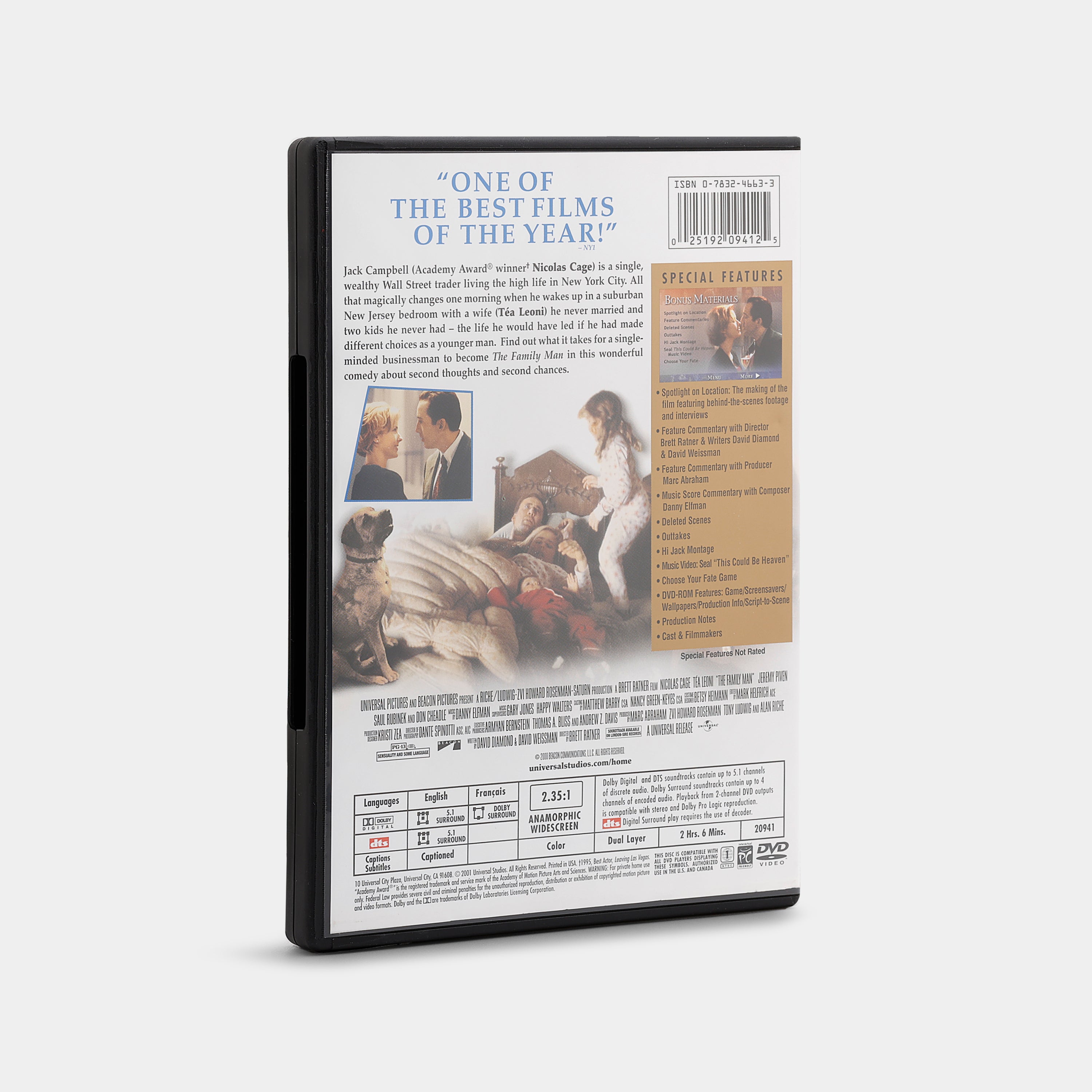 The Family Man (Widescreen Collector's Edition) DVD
