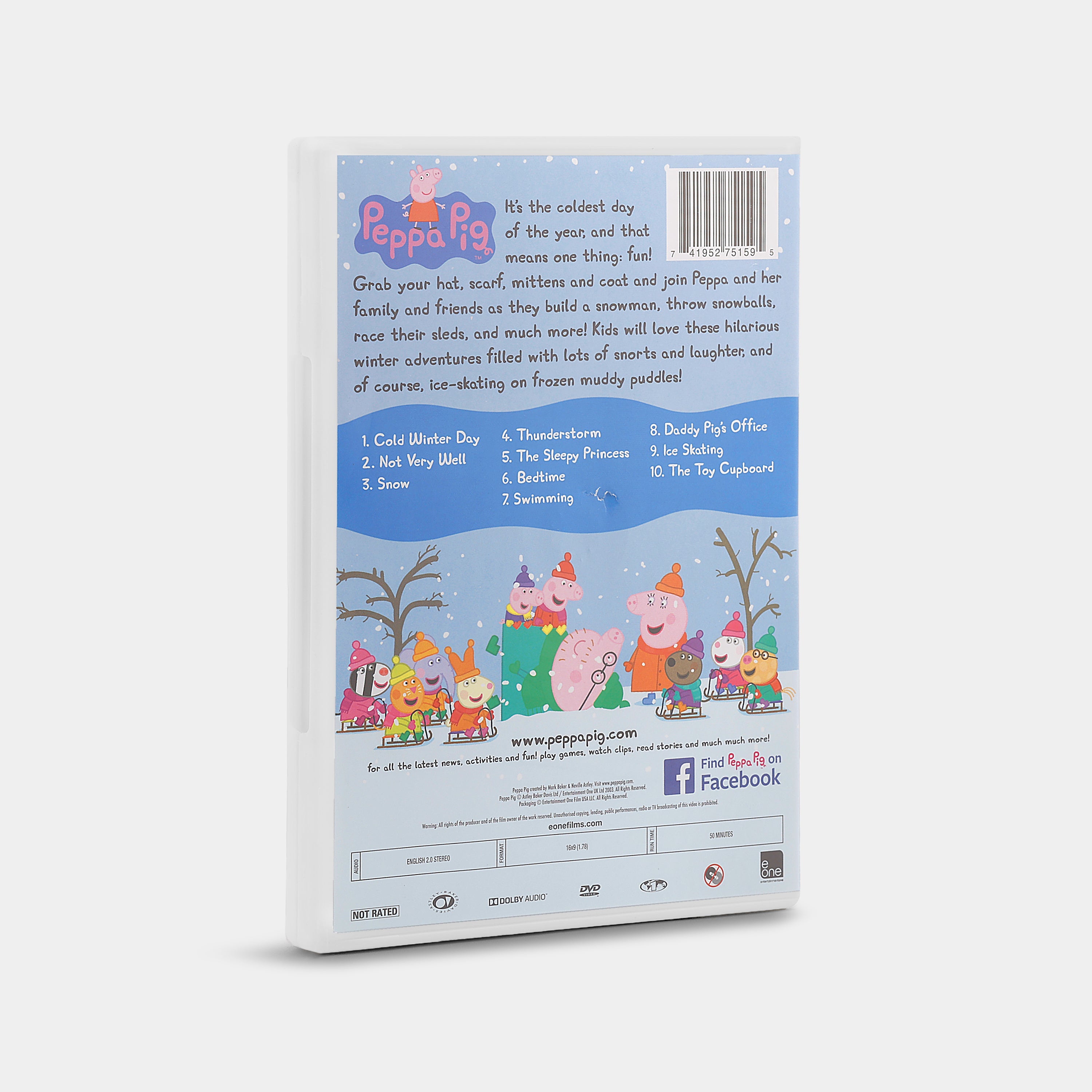 Peppa Pig: Cold Winter Day DVD