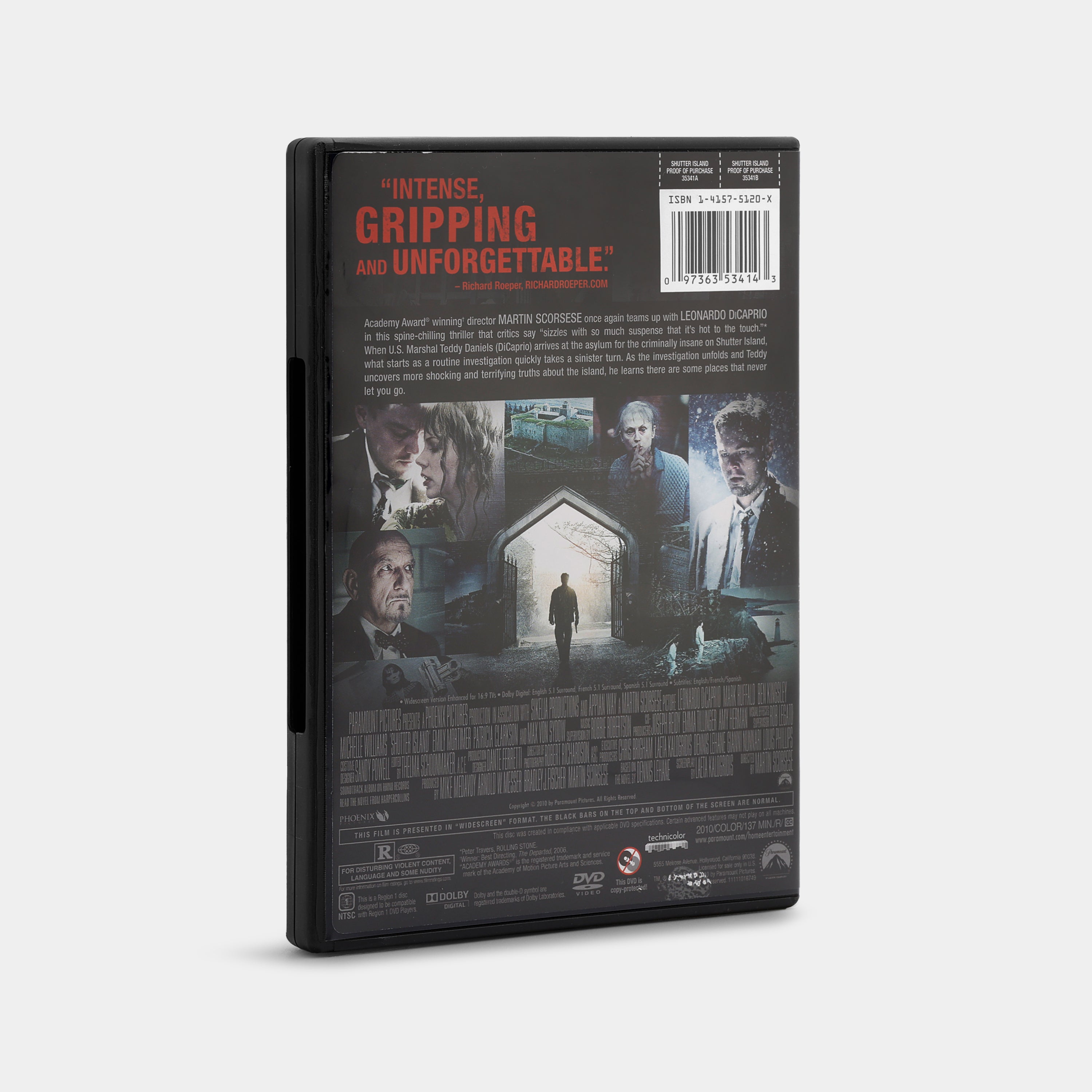 Shutter Island (Widescreen) DVD