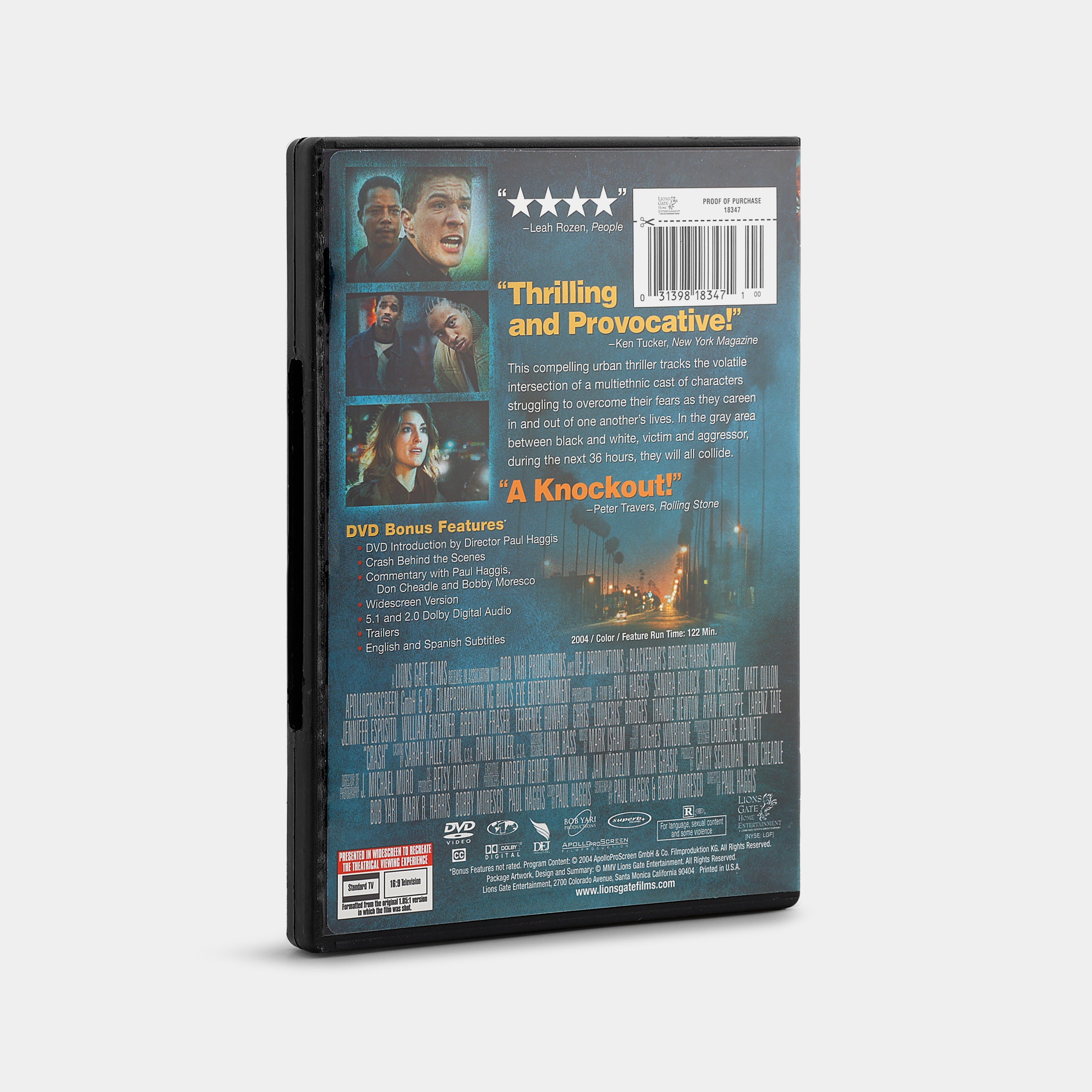 Crash (Widescreen) DVD