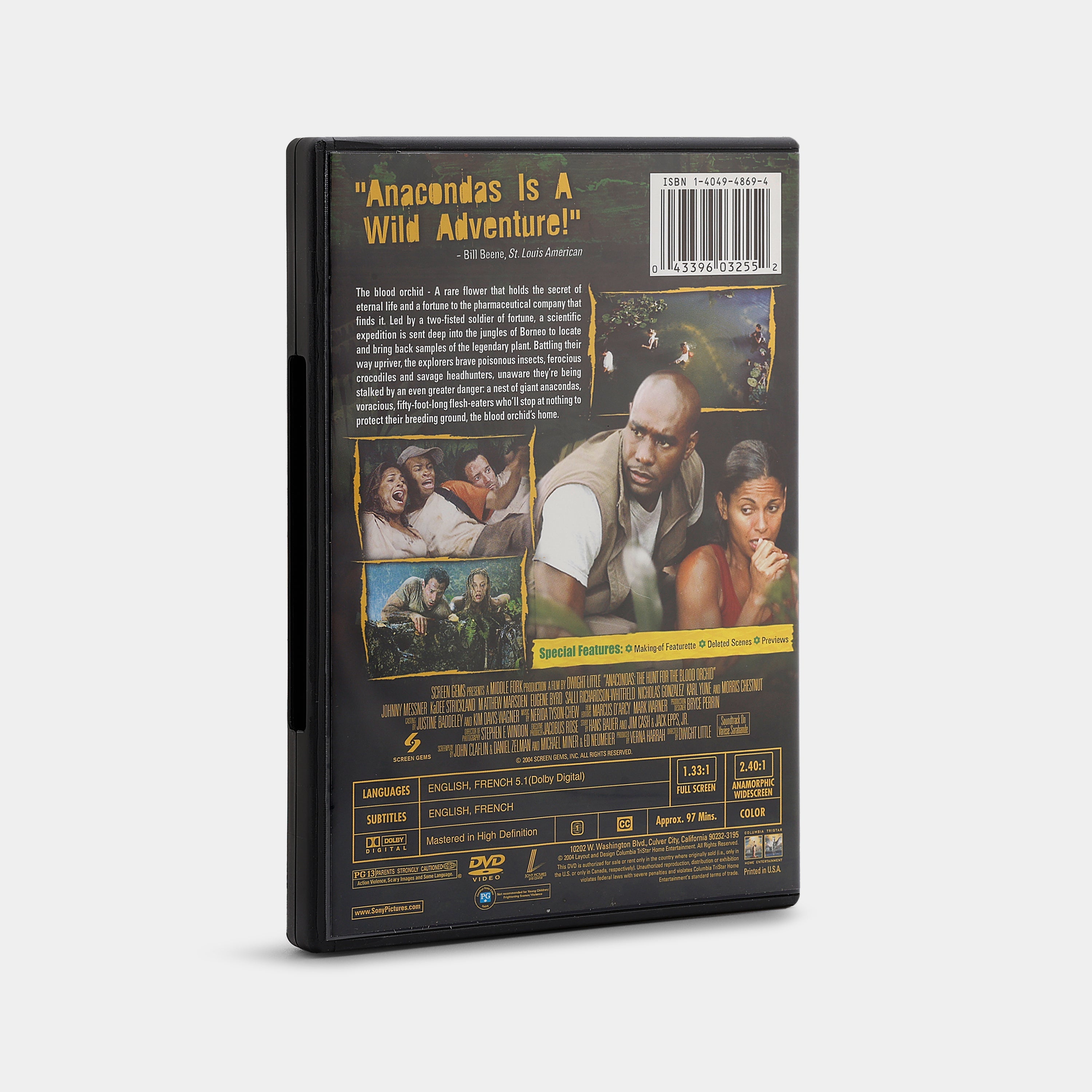 Anacondas: The Hunt for the Blood Orchid (Widescreen & Full Screen) DVD