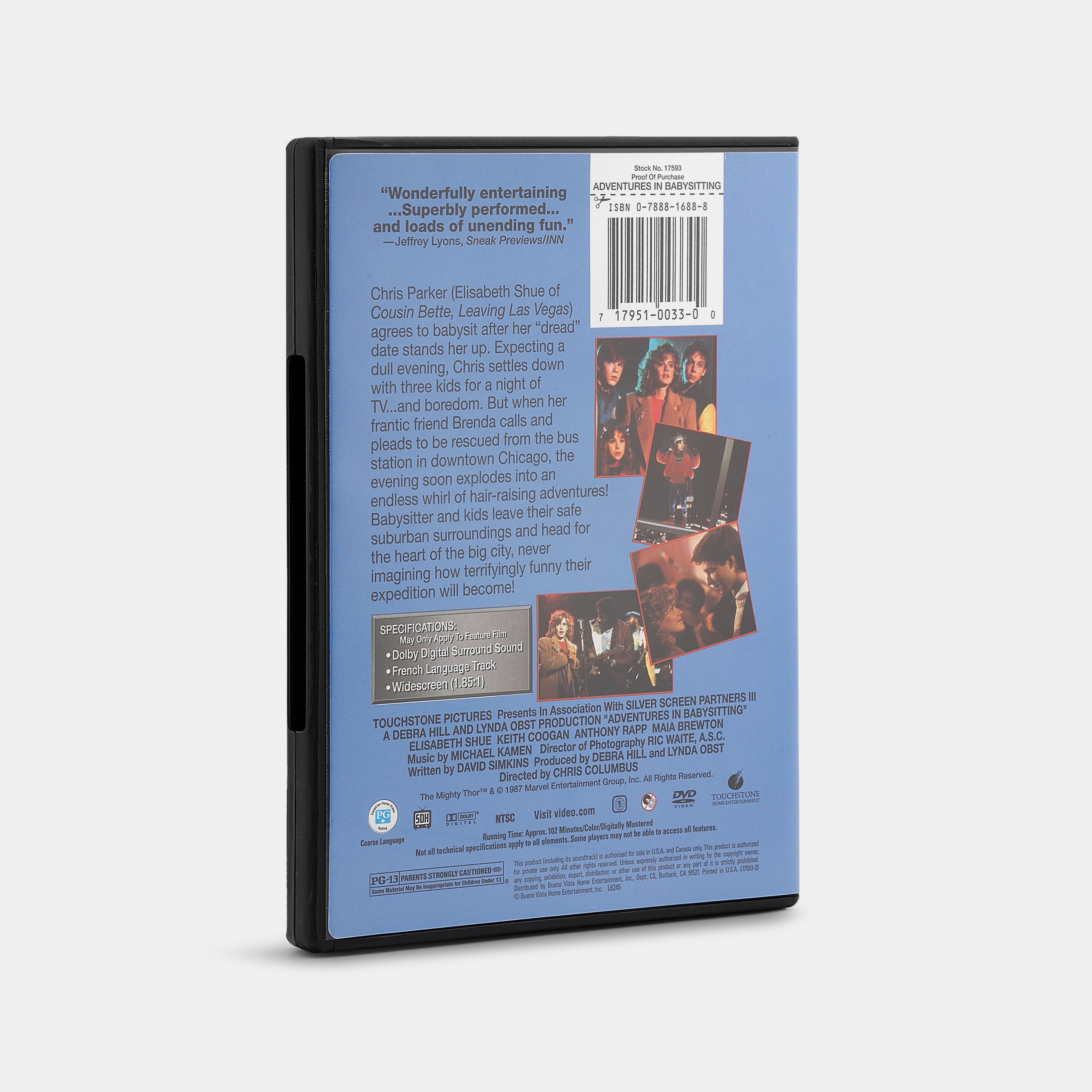 Adventures in Babysitting (Widescreen) DVD