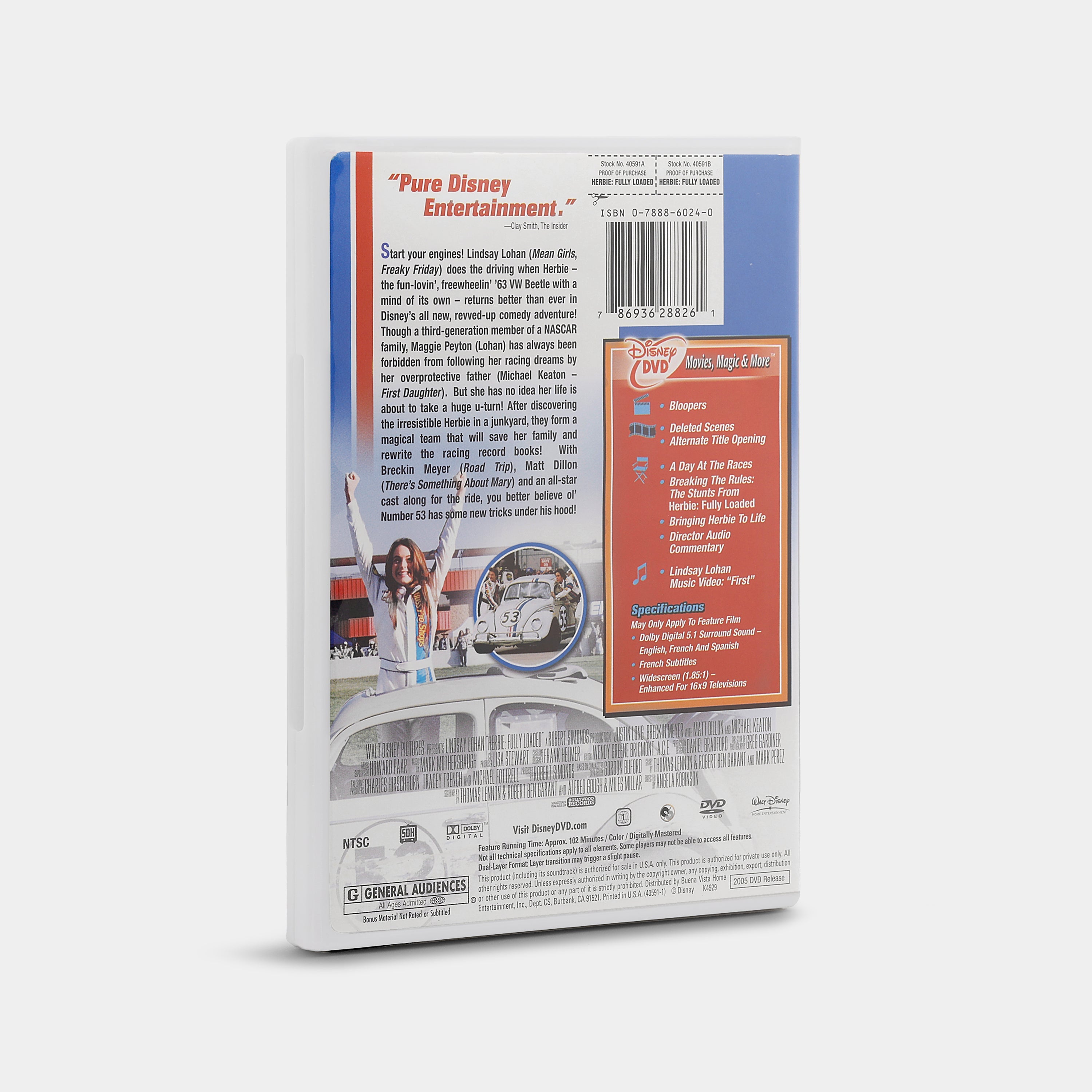 Herbie: Fully Loaded (Widescreen) DVD