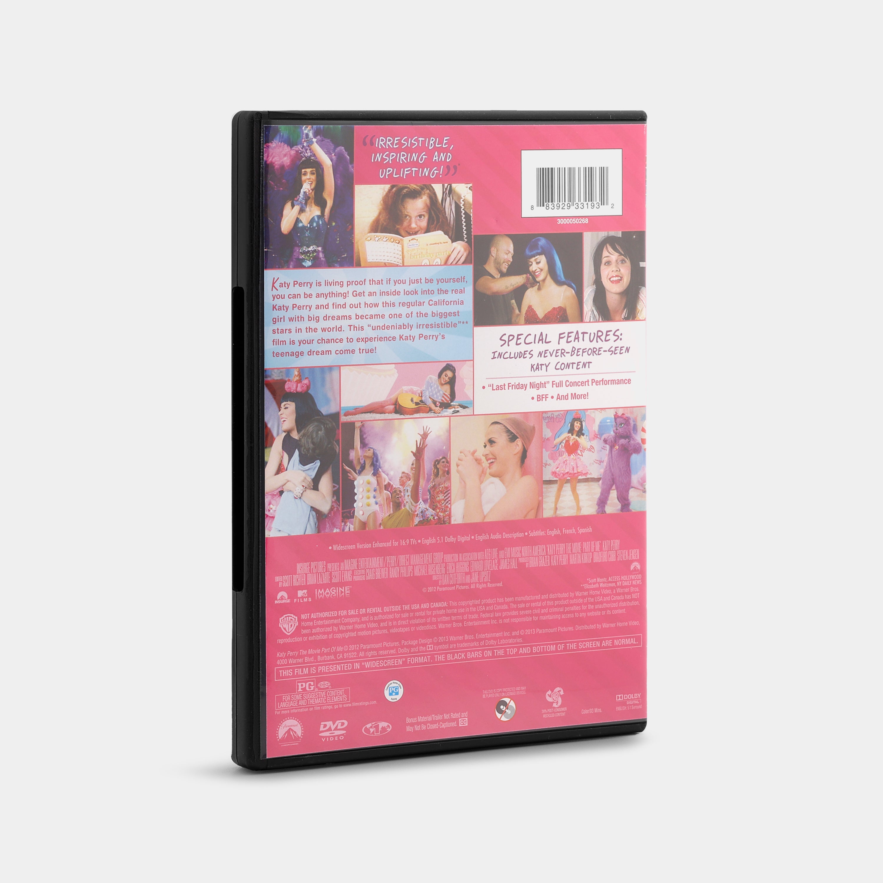 Katy Perry: Part of Me (Widescreen) DVD