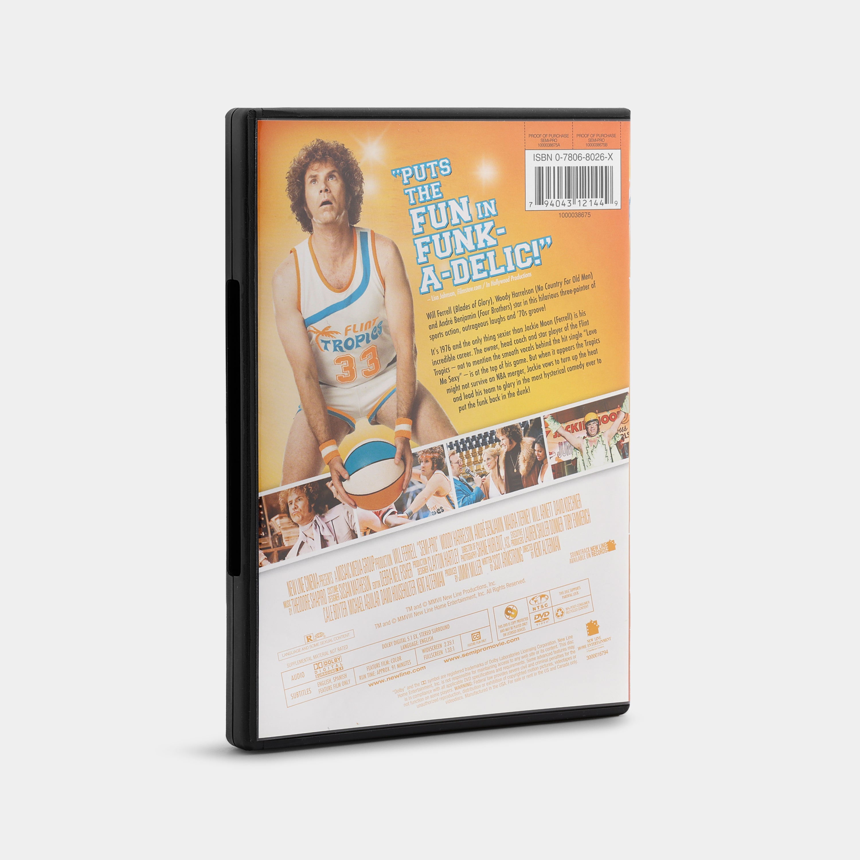 Semi-Pro (Widescreen & Full Screen) DVD