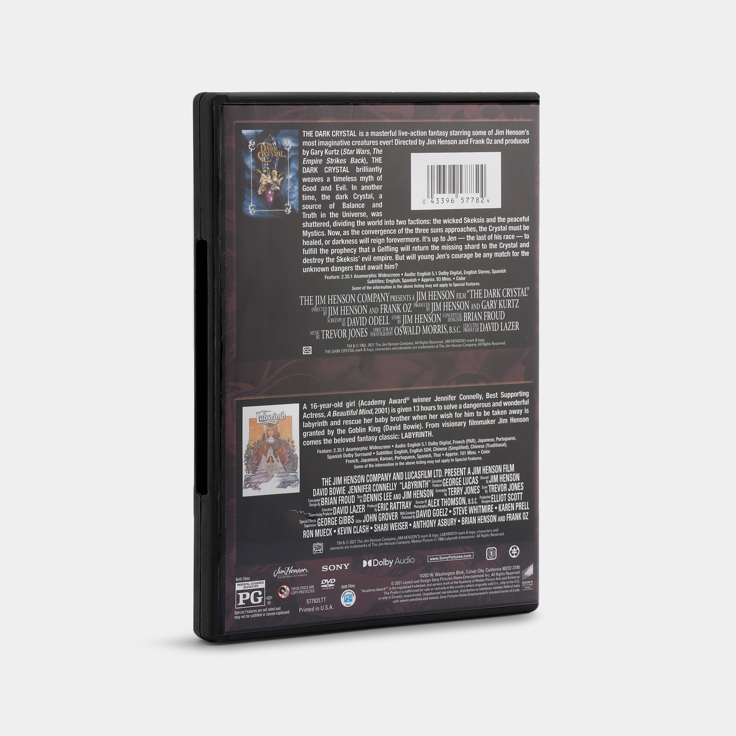 The Dark Crystal / Labyrinth (2 Movie Collection, Widescreen) DVD