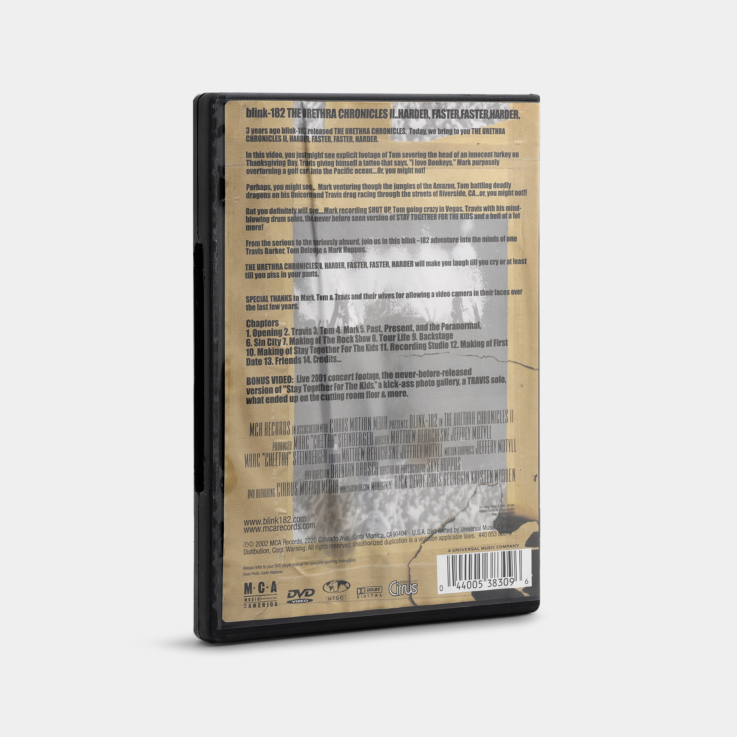 Blink-182: The Urethra Chronicles DVD