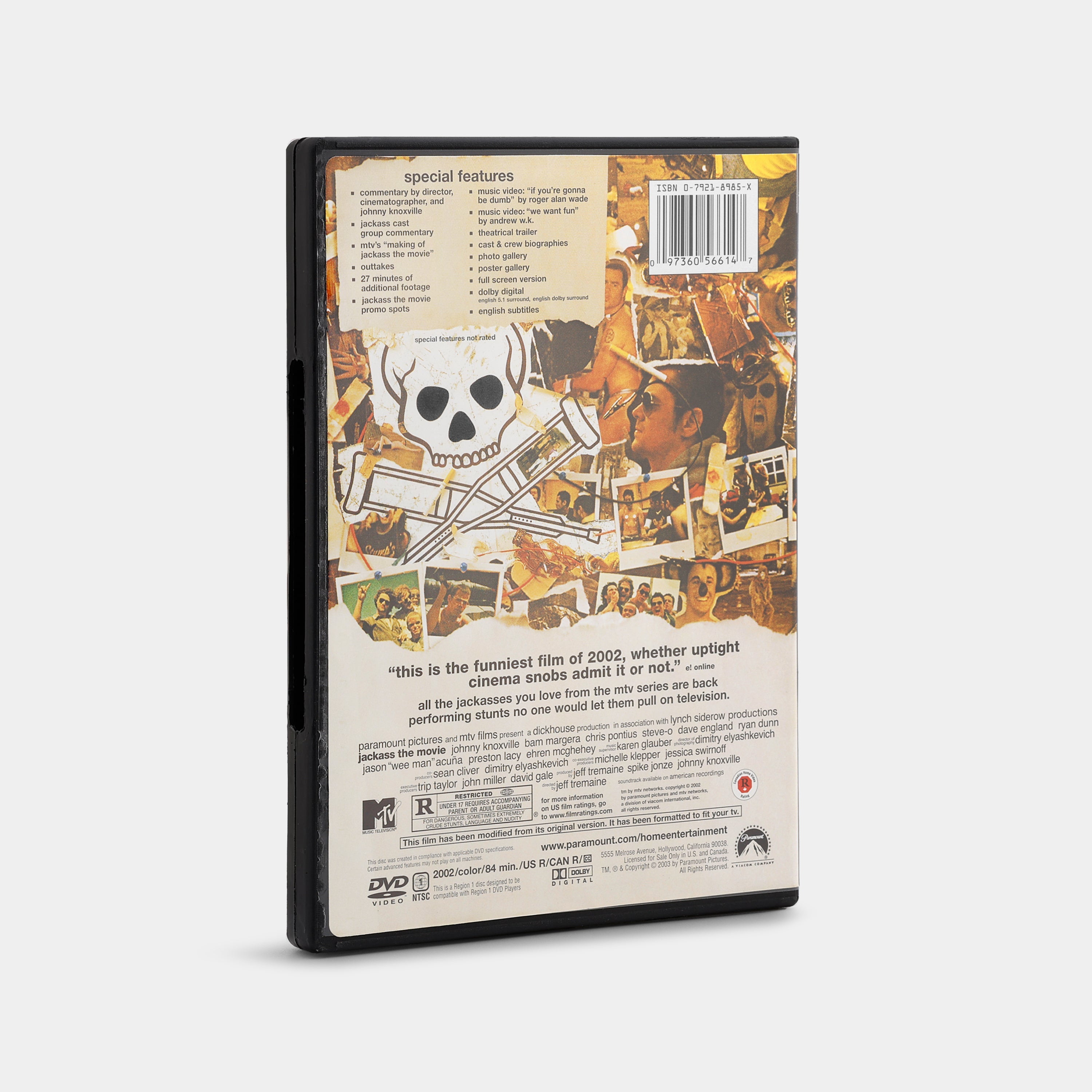Jackass: The Movie (Full Screen) DVD