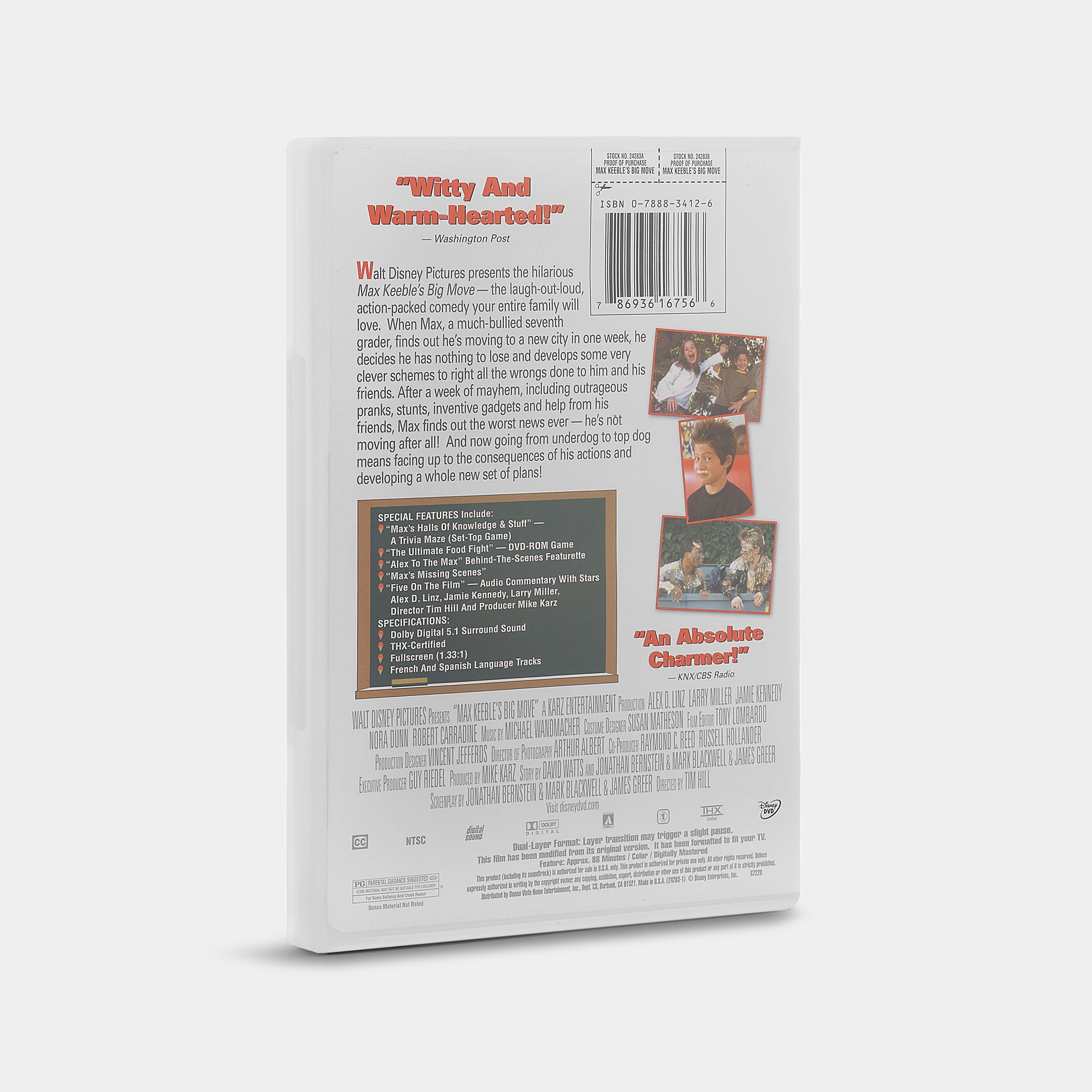 Max Keeble's Big Move (Full Screen) DVD