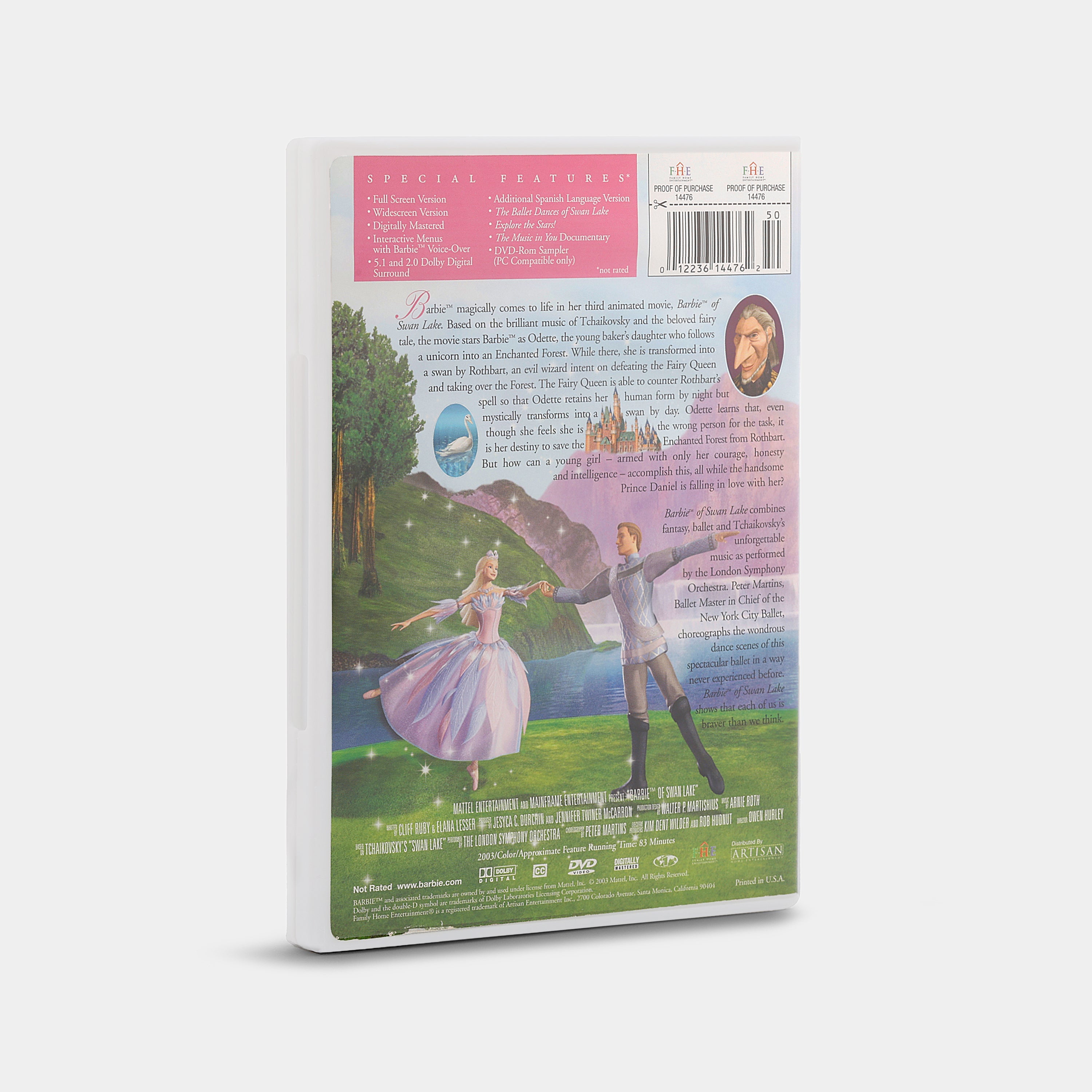 Barbie of Swan Lake (Widescreen & Full Screen) DVD