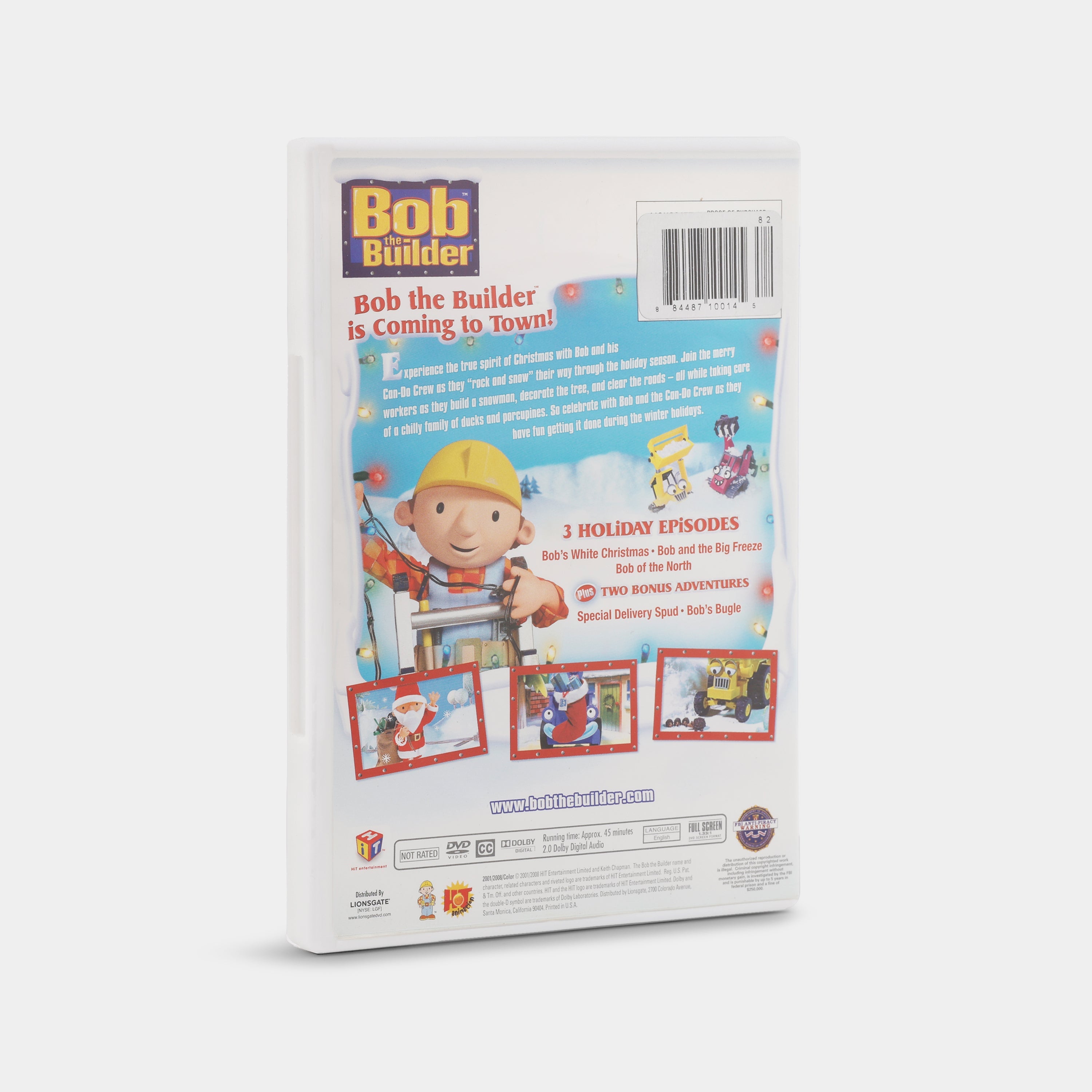 Bob the Builder: Bob's White Christmas (Full Screen) DVD