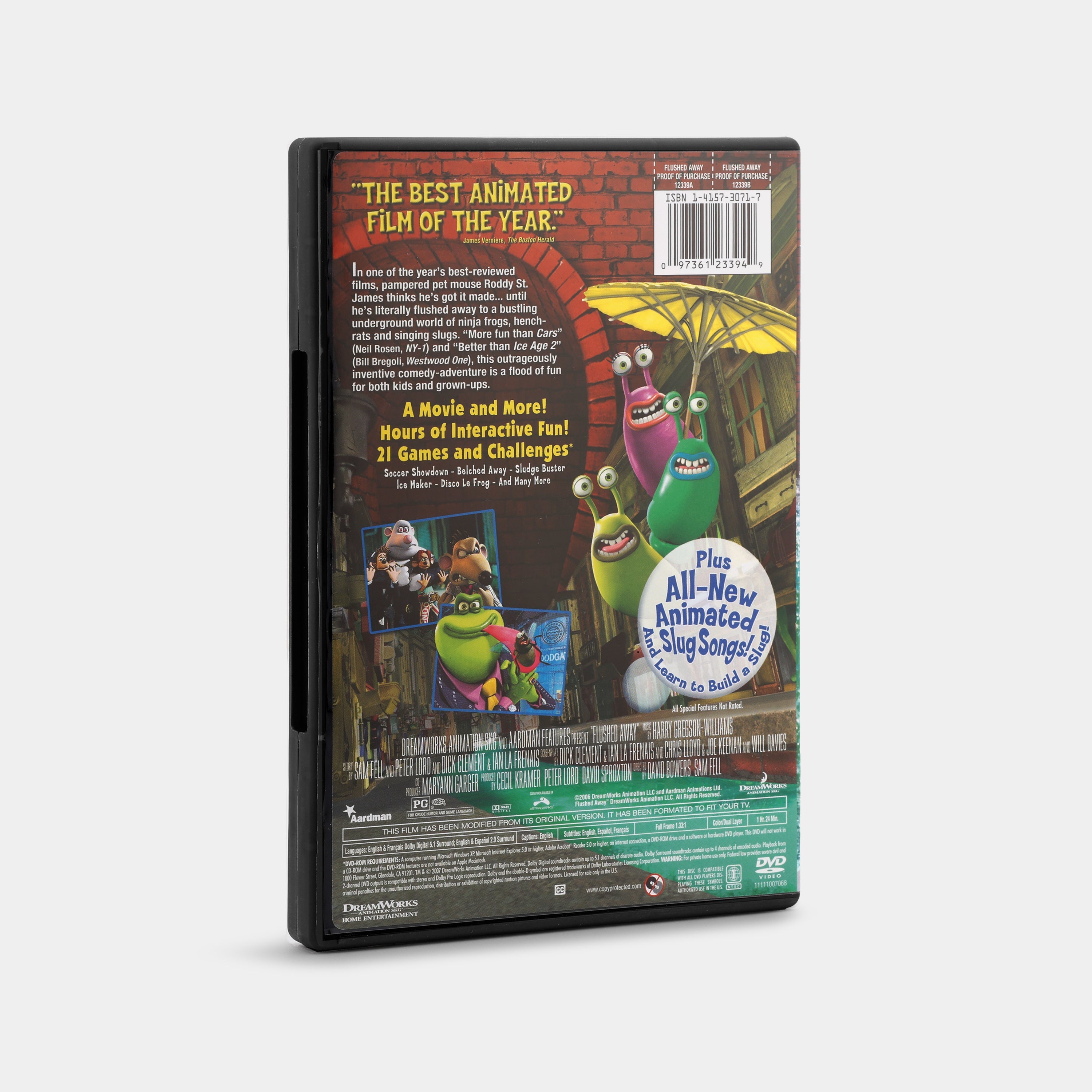 Flushed Away (Full Screen) DVD