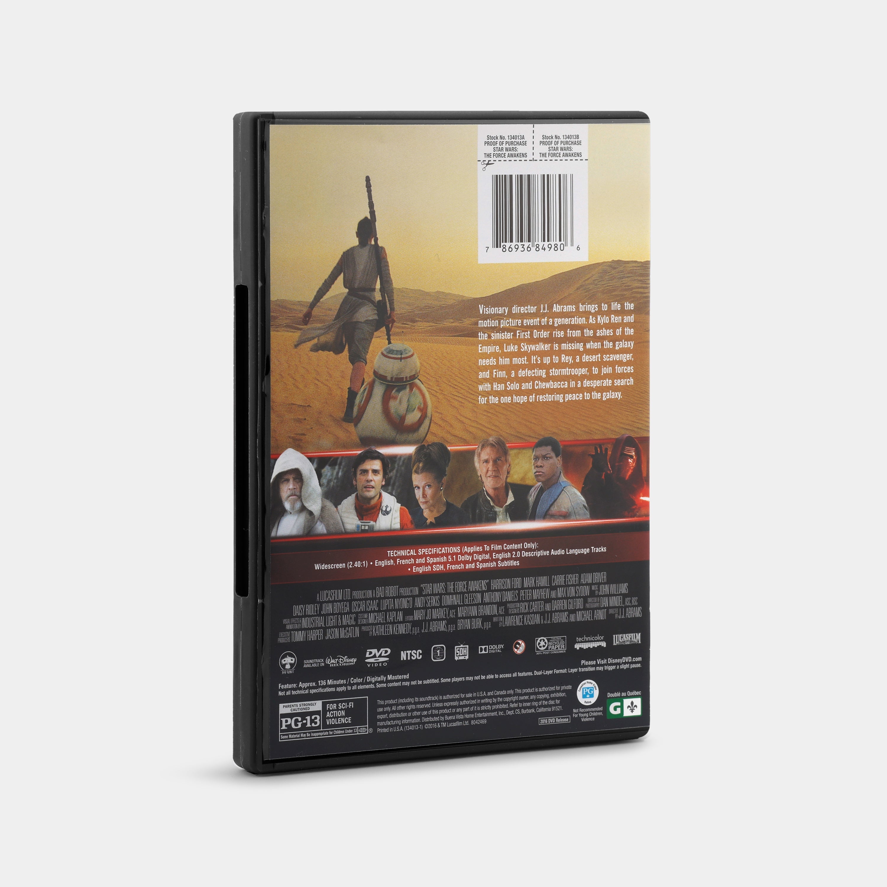 Star Wars: Episode VII - The Force Awakens (Widescreen) DVD