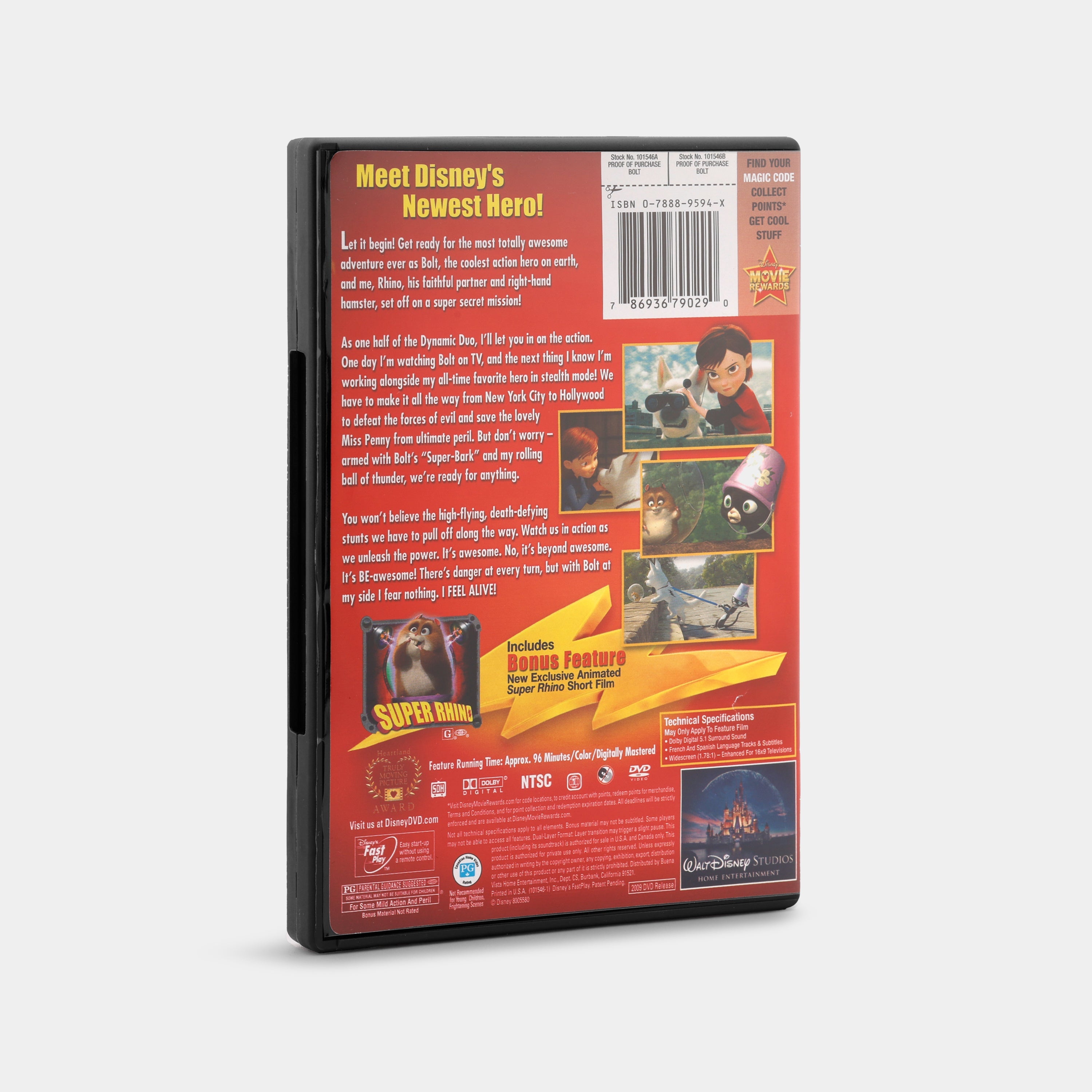 Disney's Bolt (Widescreen) DVD