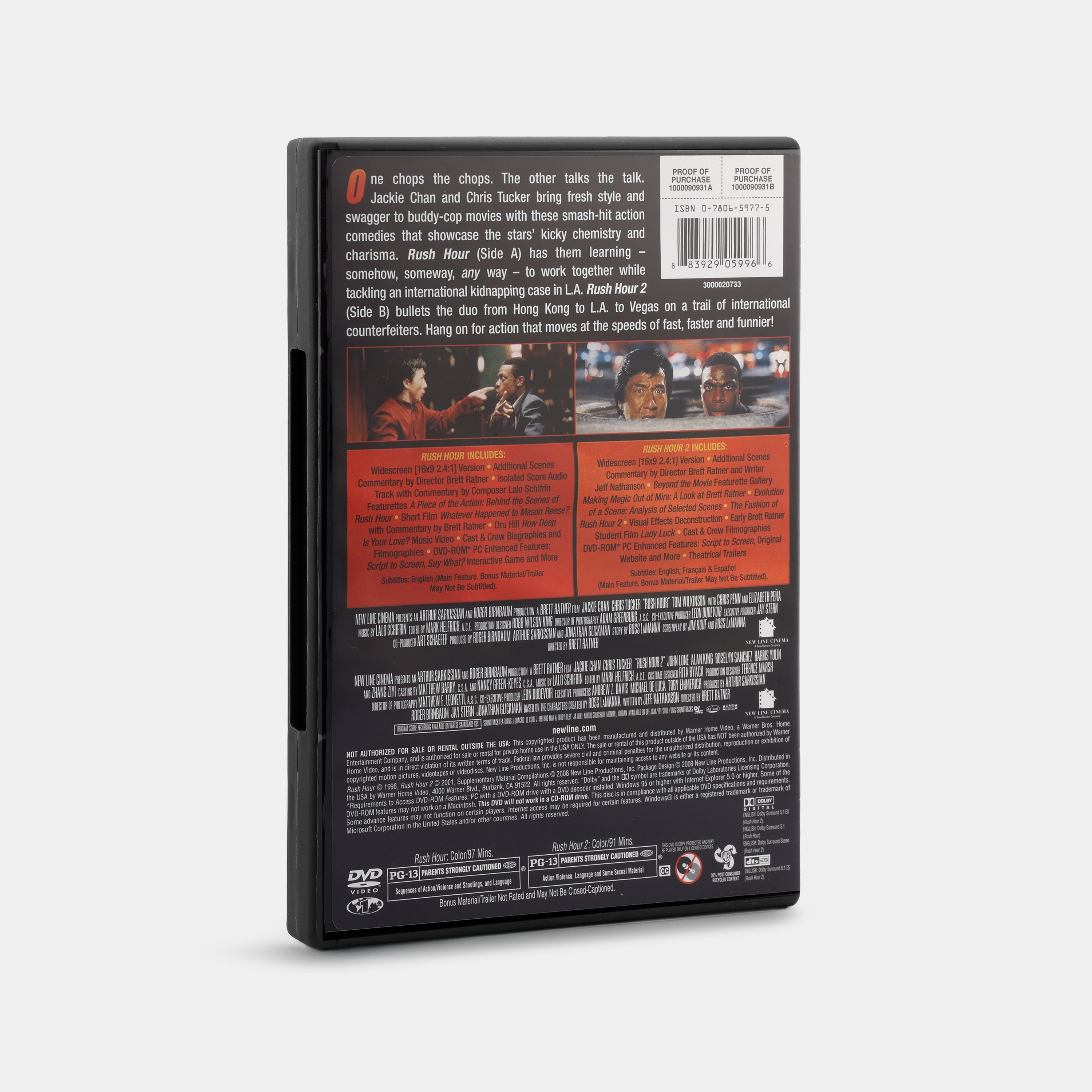 Rush Hour / Rush Hour 2 (Widescreen) DVD