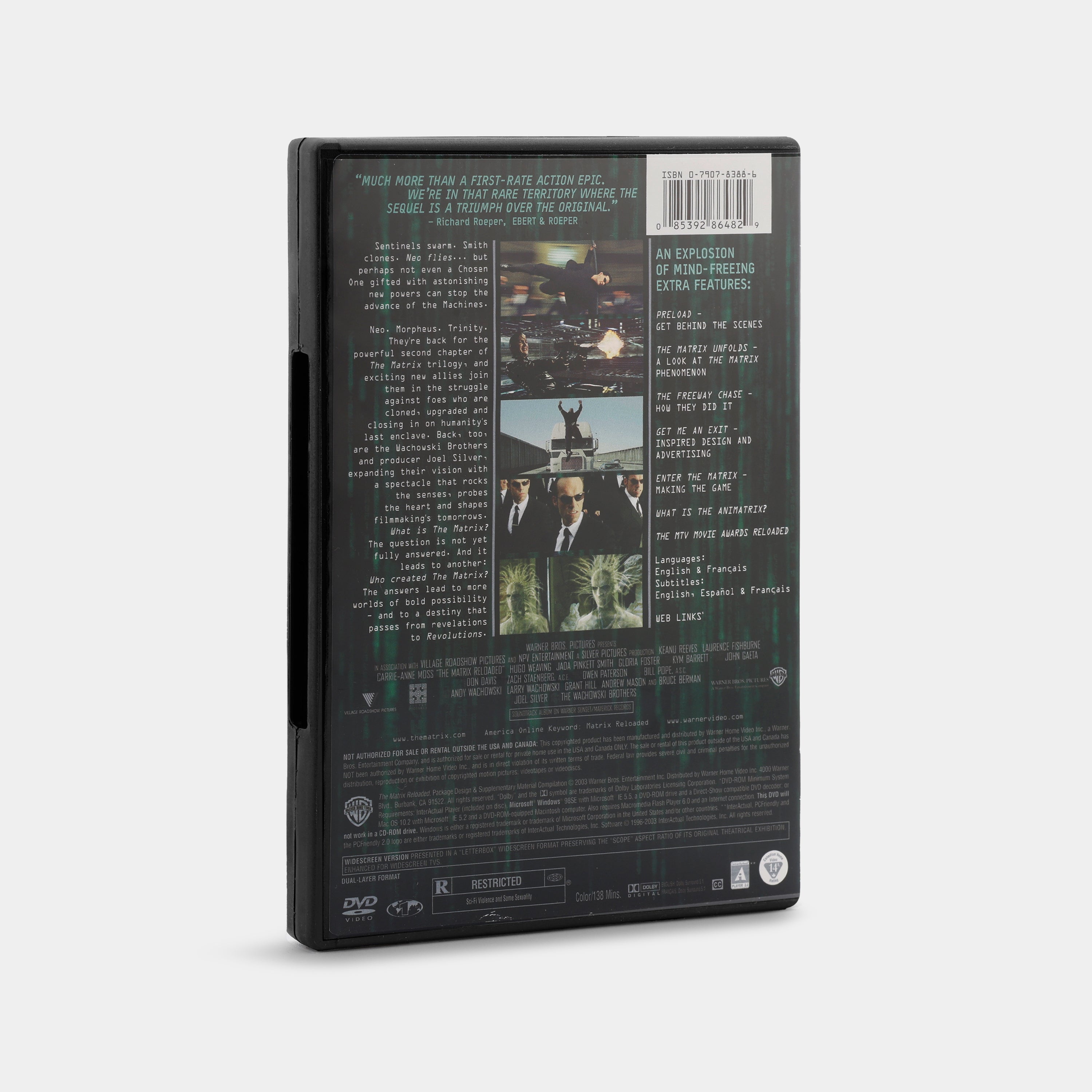 The Matrix Reloaded (Widescreen) DVD