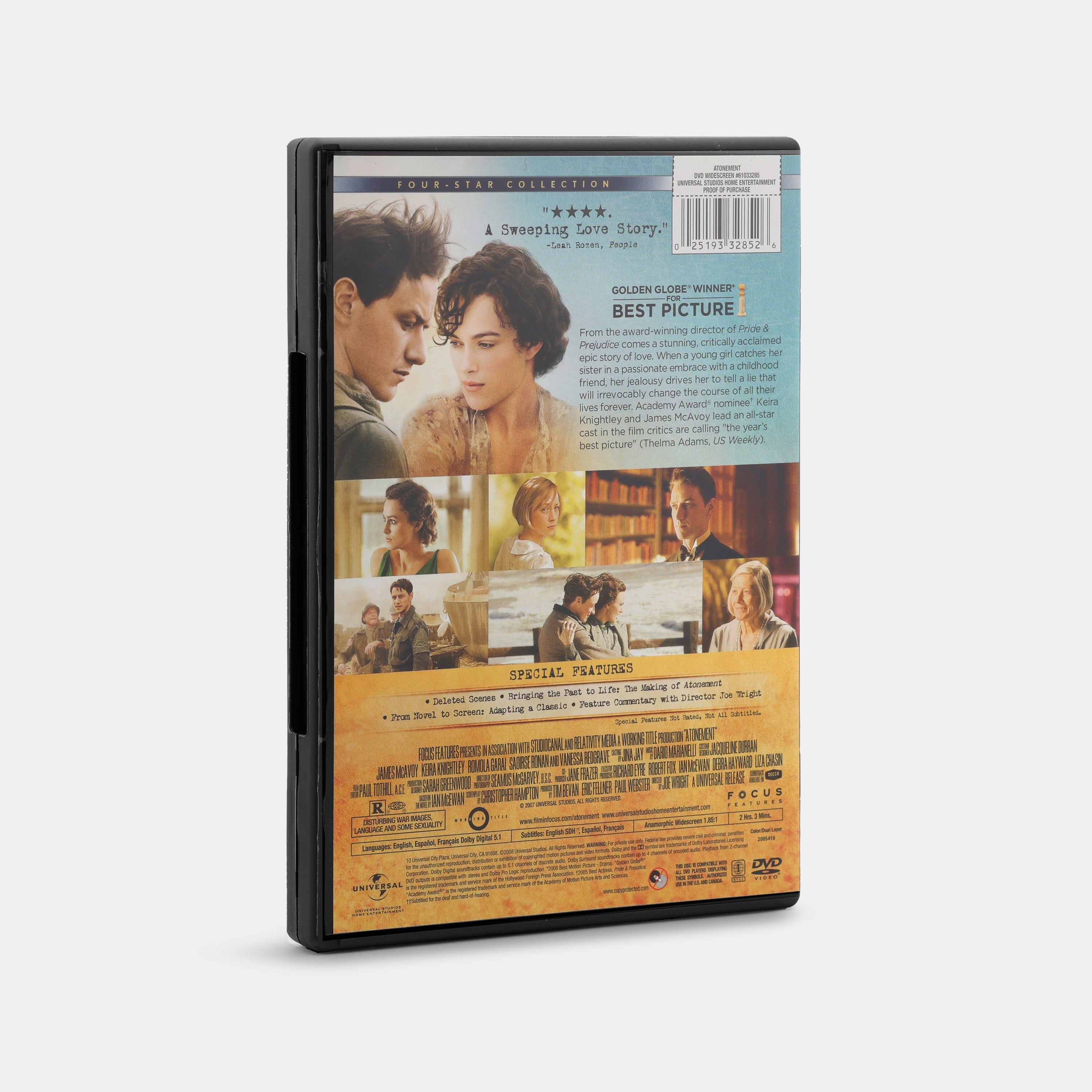 Atonement (Widescreen) DVD