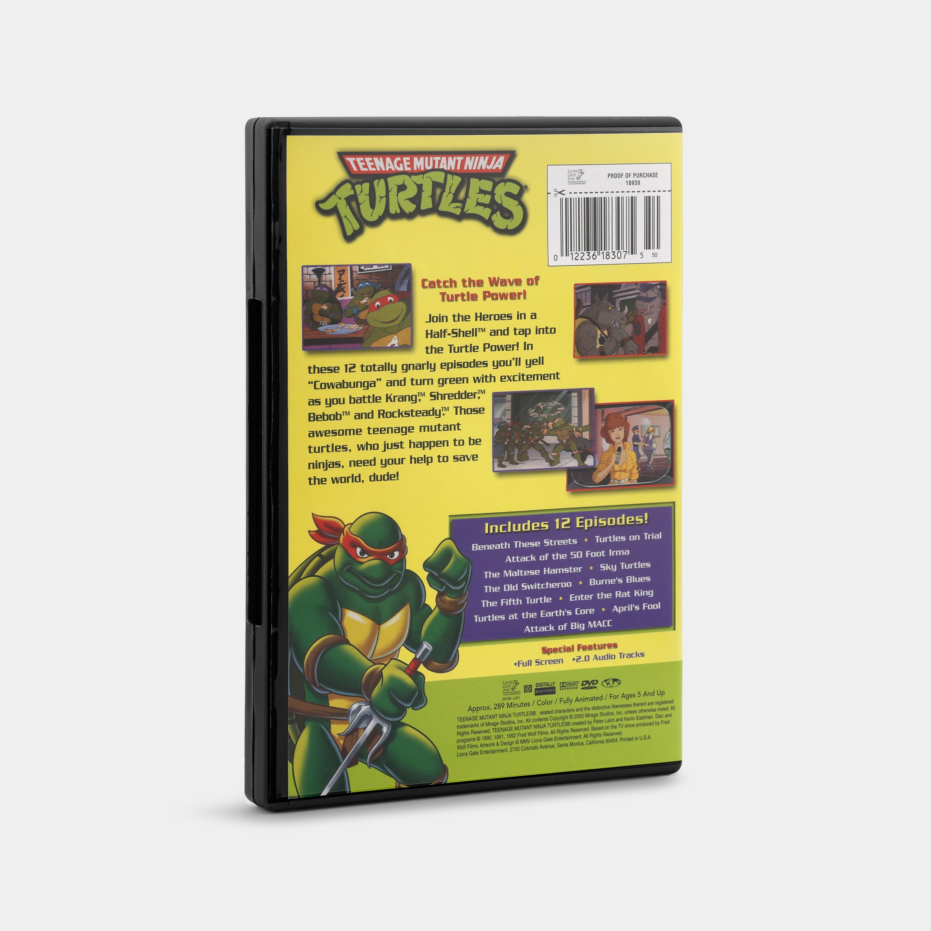Teenage Mutant Ninja Turtles: Volume 3 (Full Screen) DVD