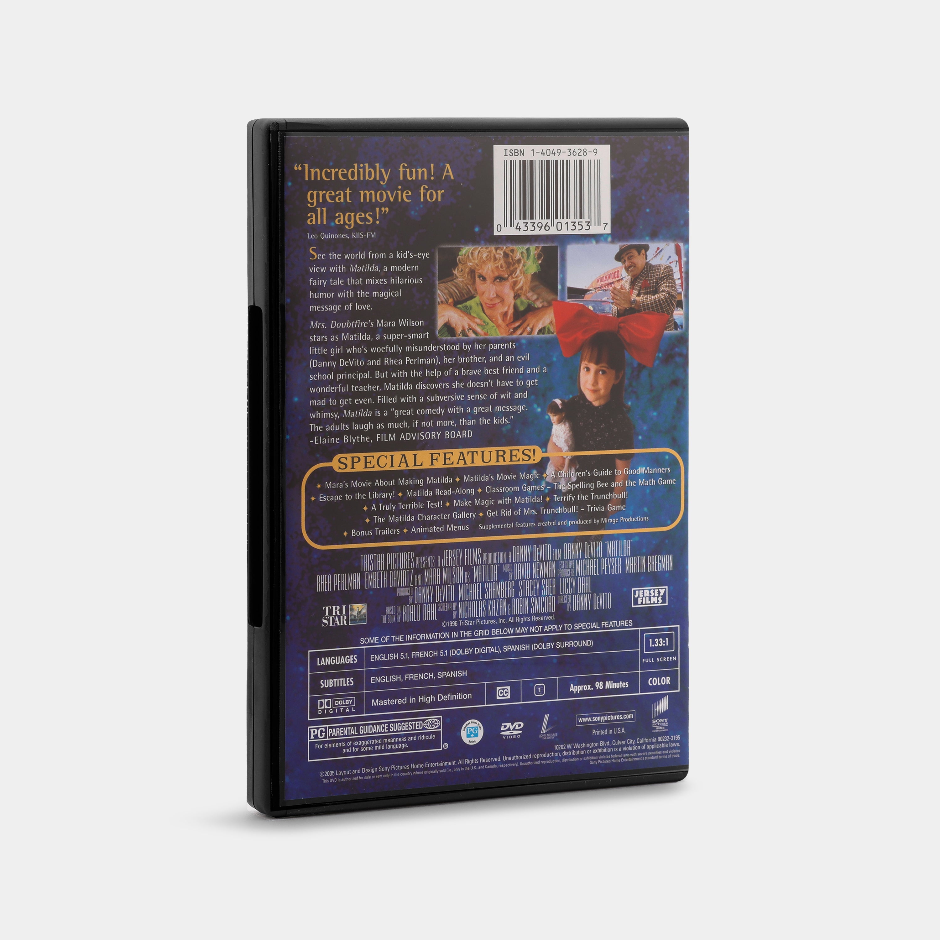 Matilda (Special Edition, Full Screen) DVD