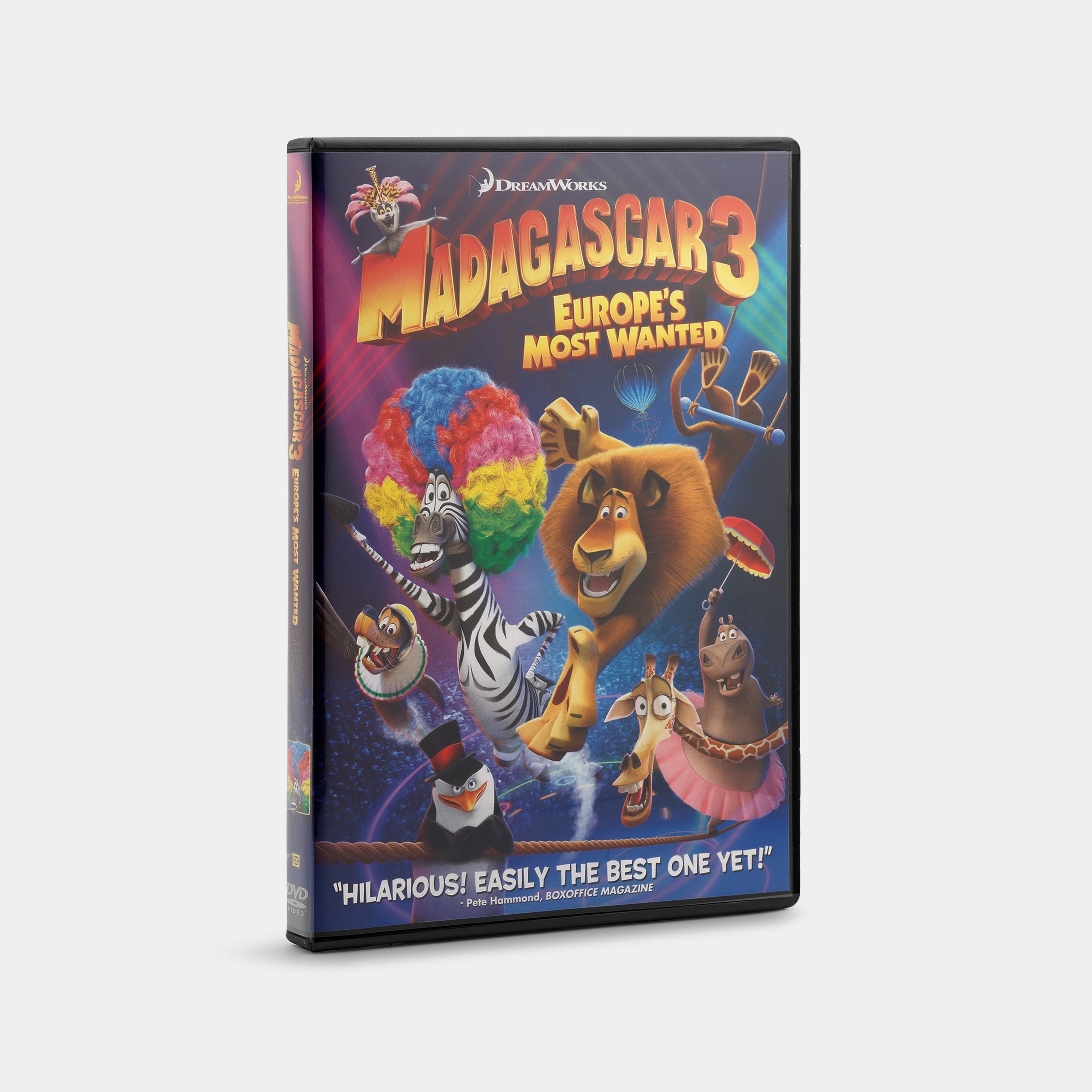 Madagascar 3: Europe's Most Wanted (Widescreen) DVD
