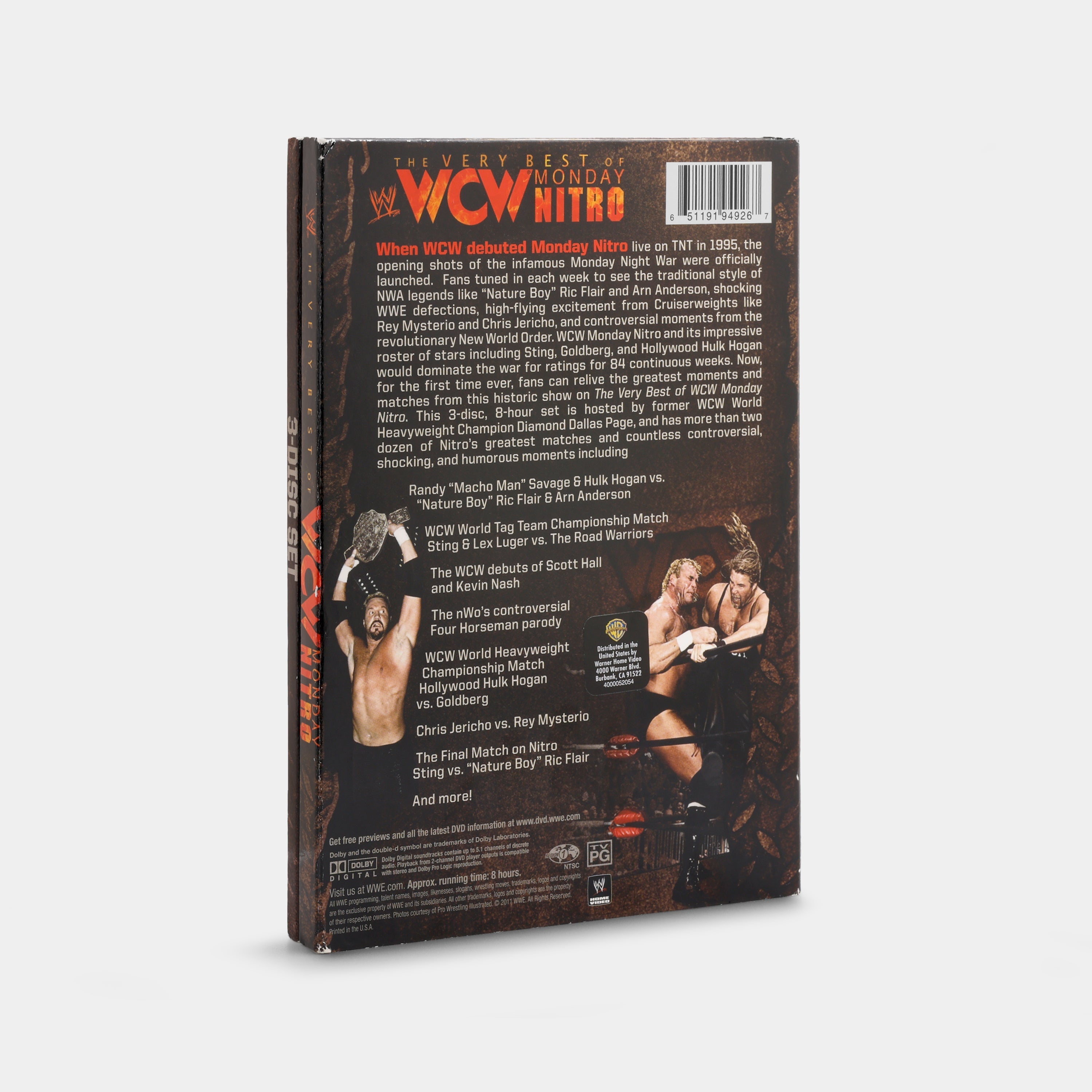 The Very Best of WCW Monday Nitro 3-Disc DVD