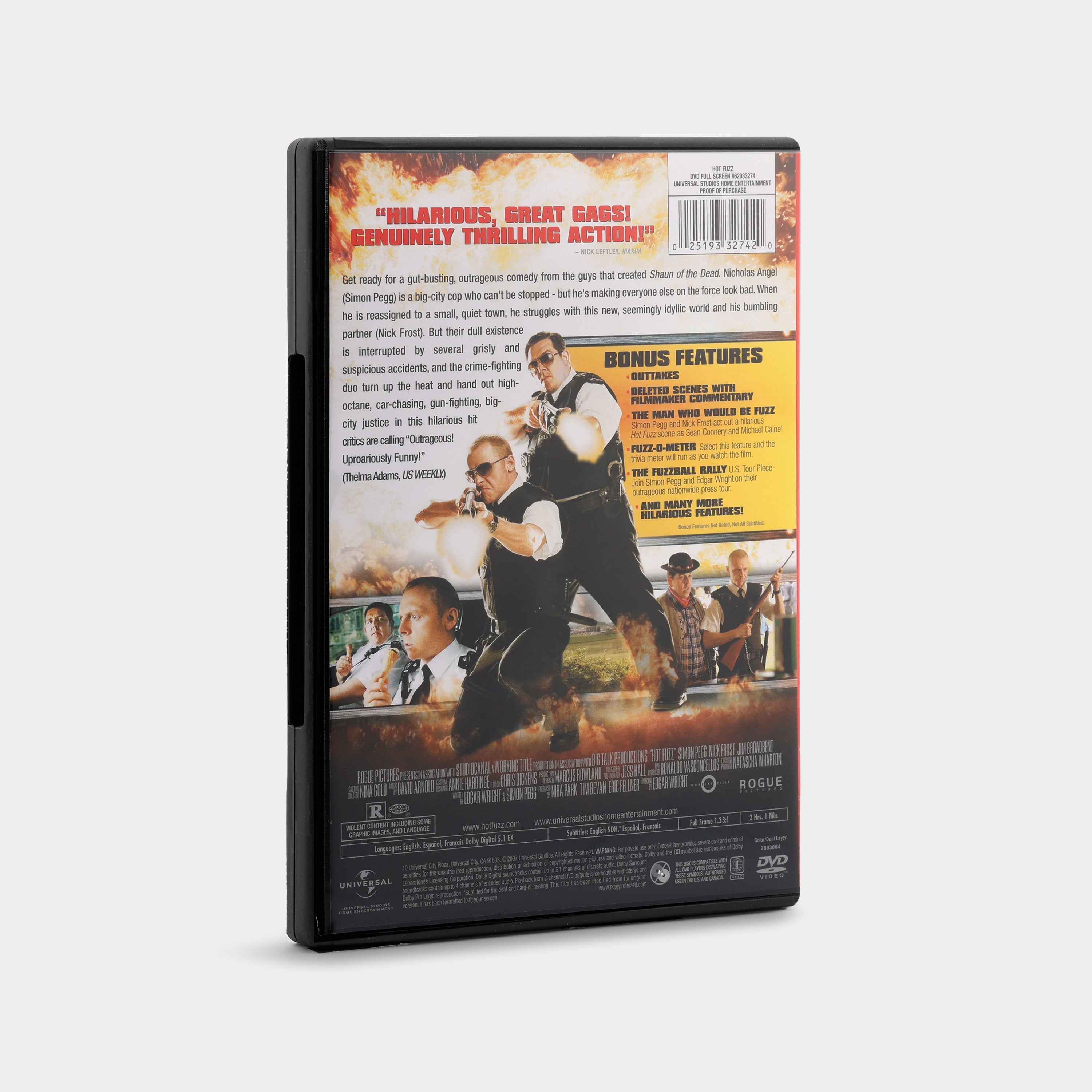 Hot Fuzz (Full Screen) DVD