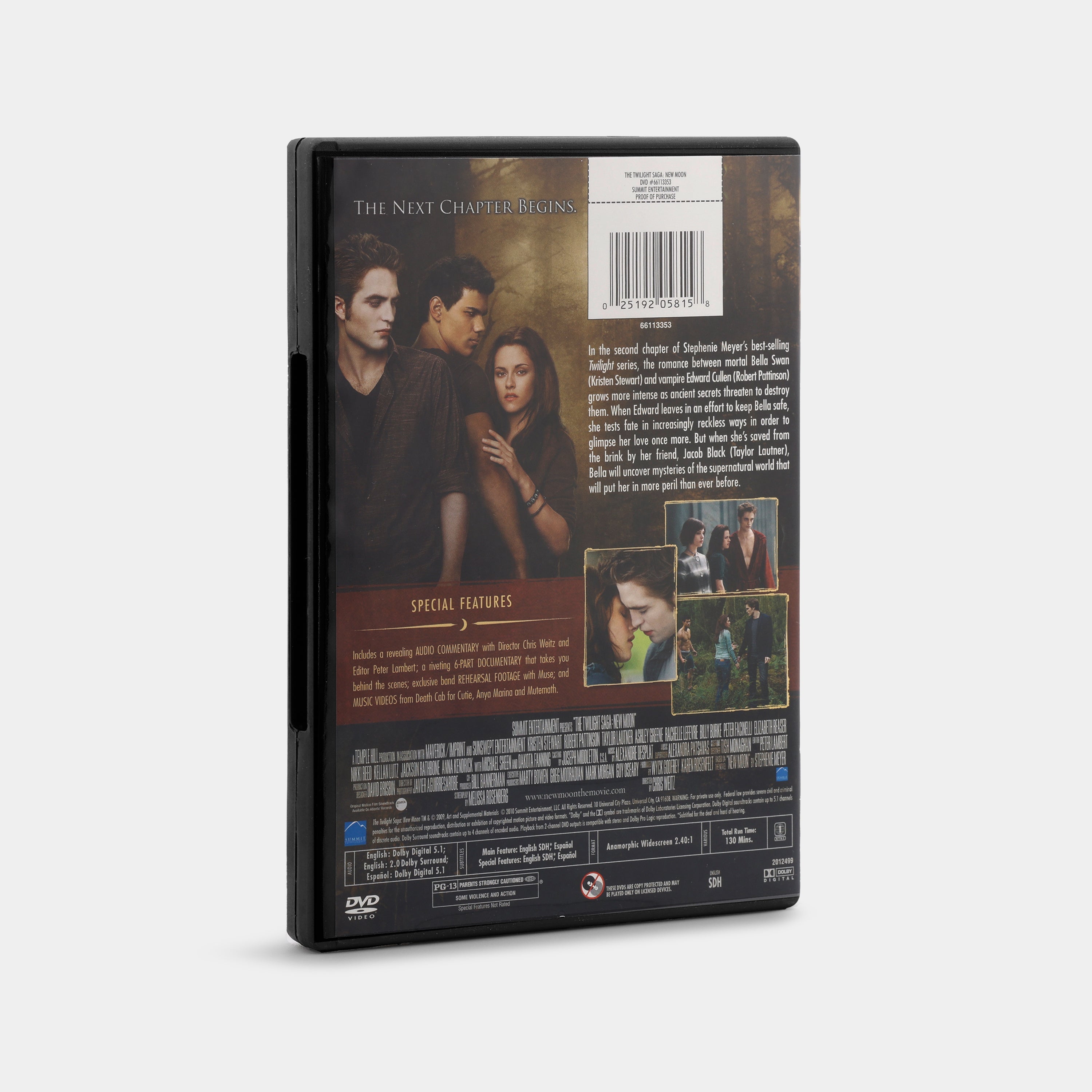 The Twilight Saga: New Moon (Special Edition, Widescreen) 2-Disc DVD