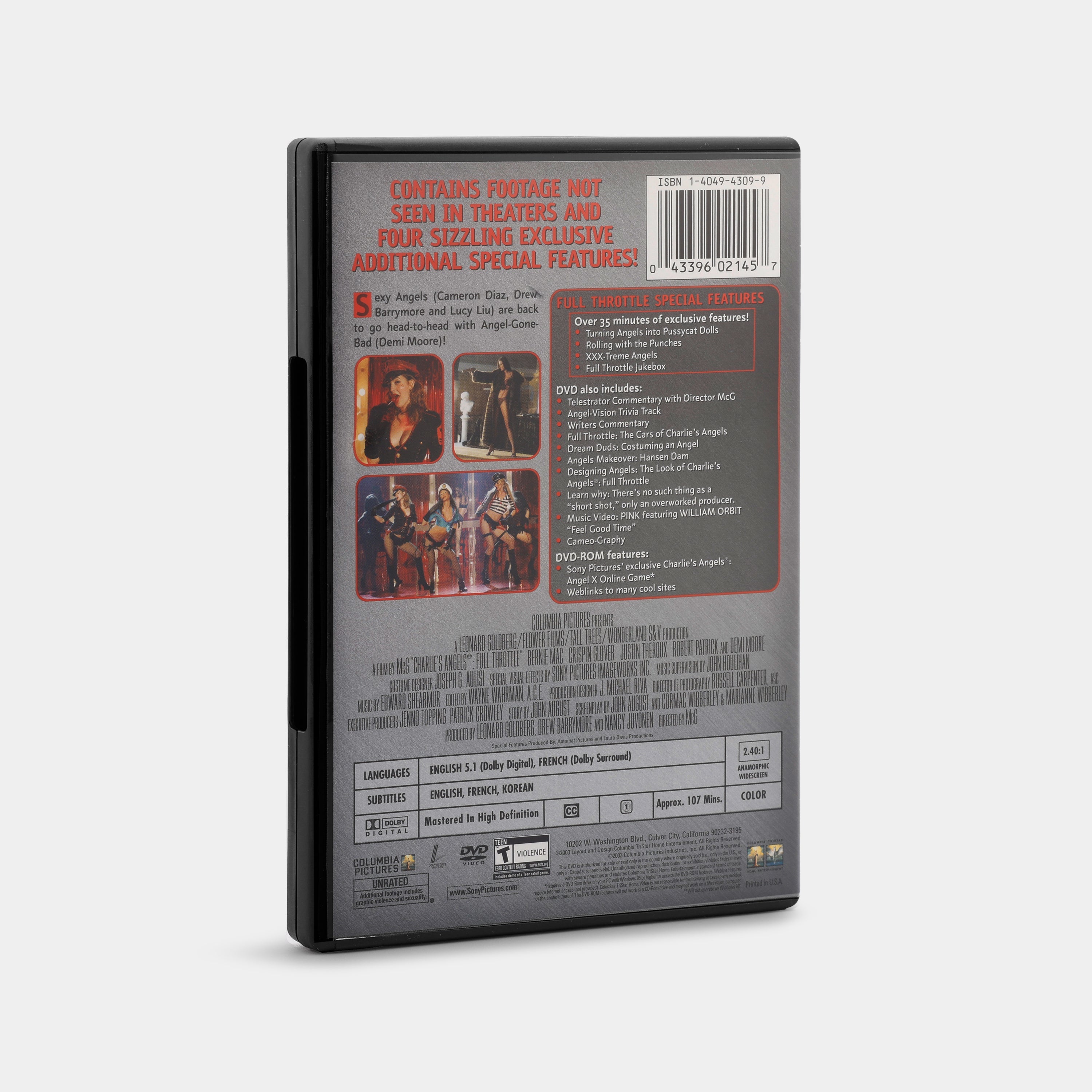Charlie's Angels: Full Throttle (Unrated Special Edition, Widescreen) DVD