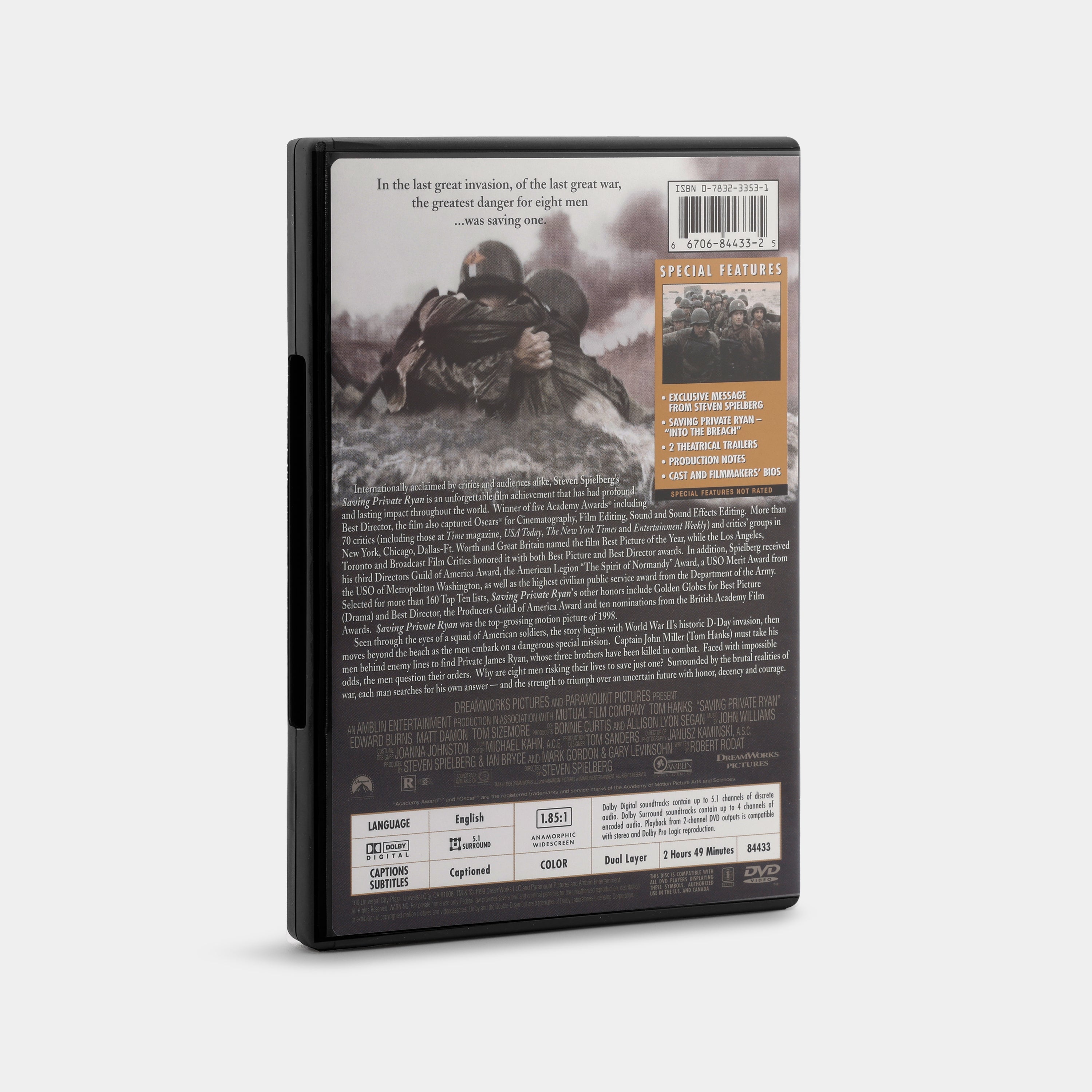 Saving Private Ryan (Special Limited Edition, Widescreen) DVD