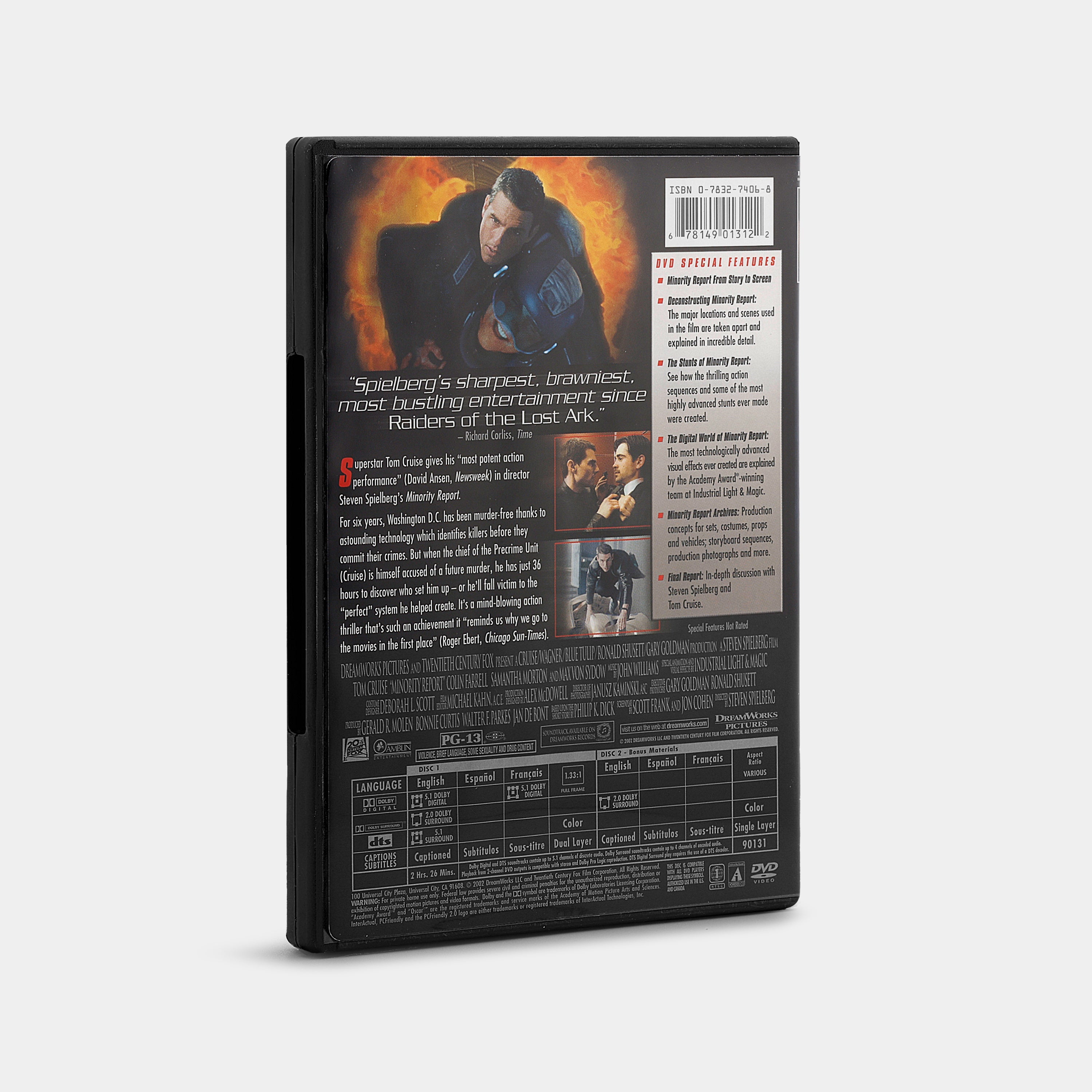 Minority Report (Full Screen) DVD