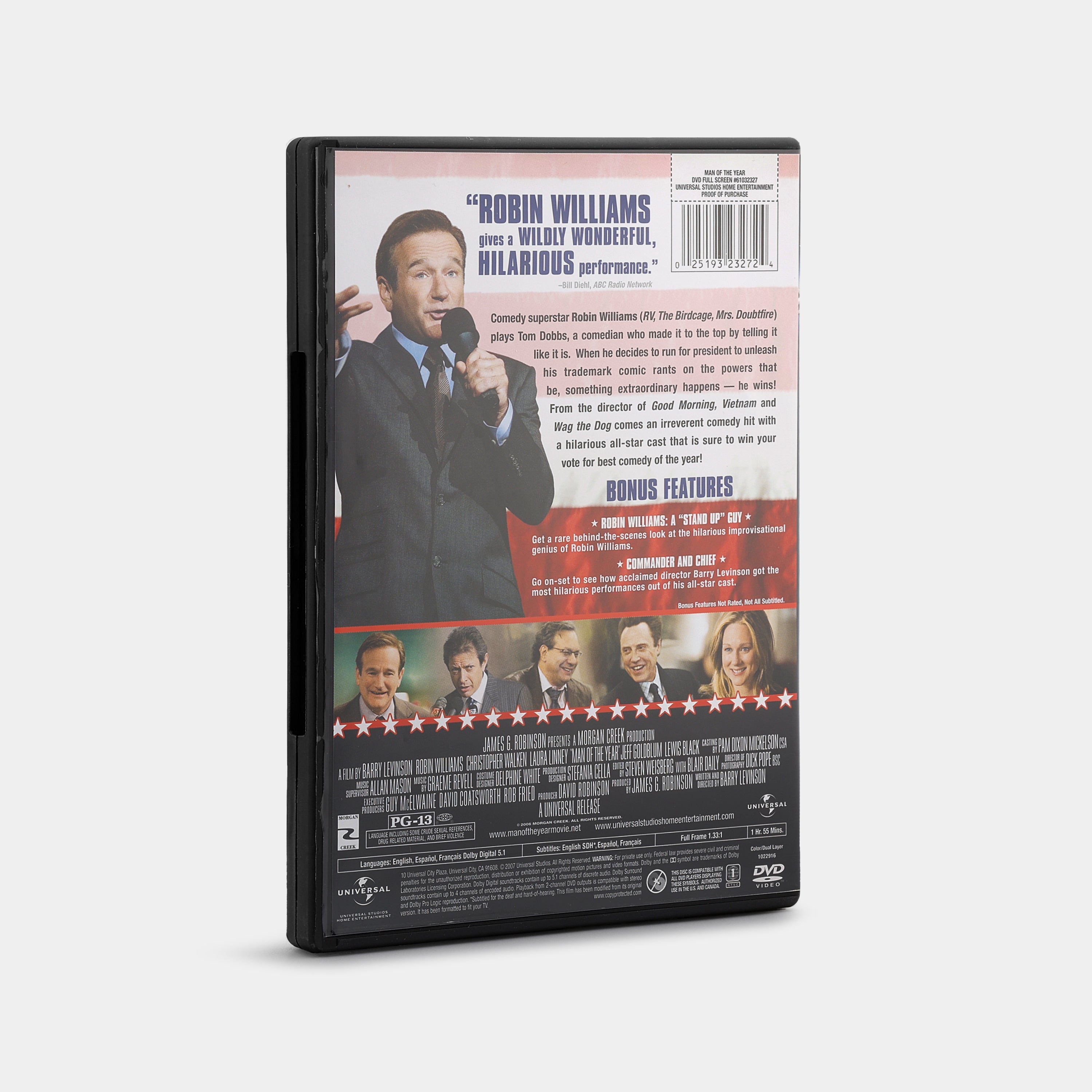 Man of the Year (Full Screen) DVD