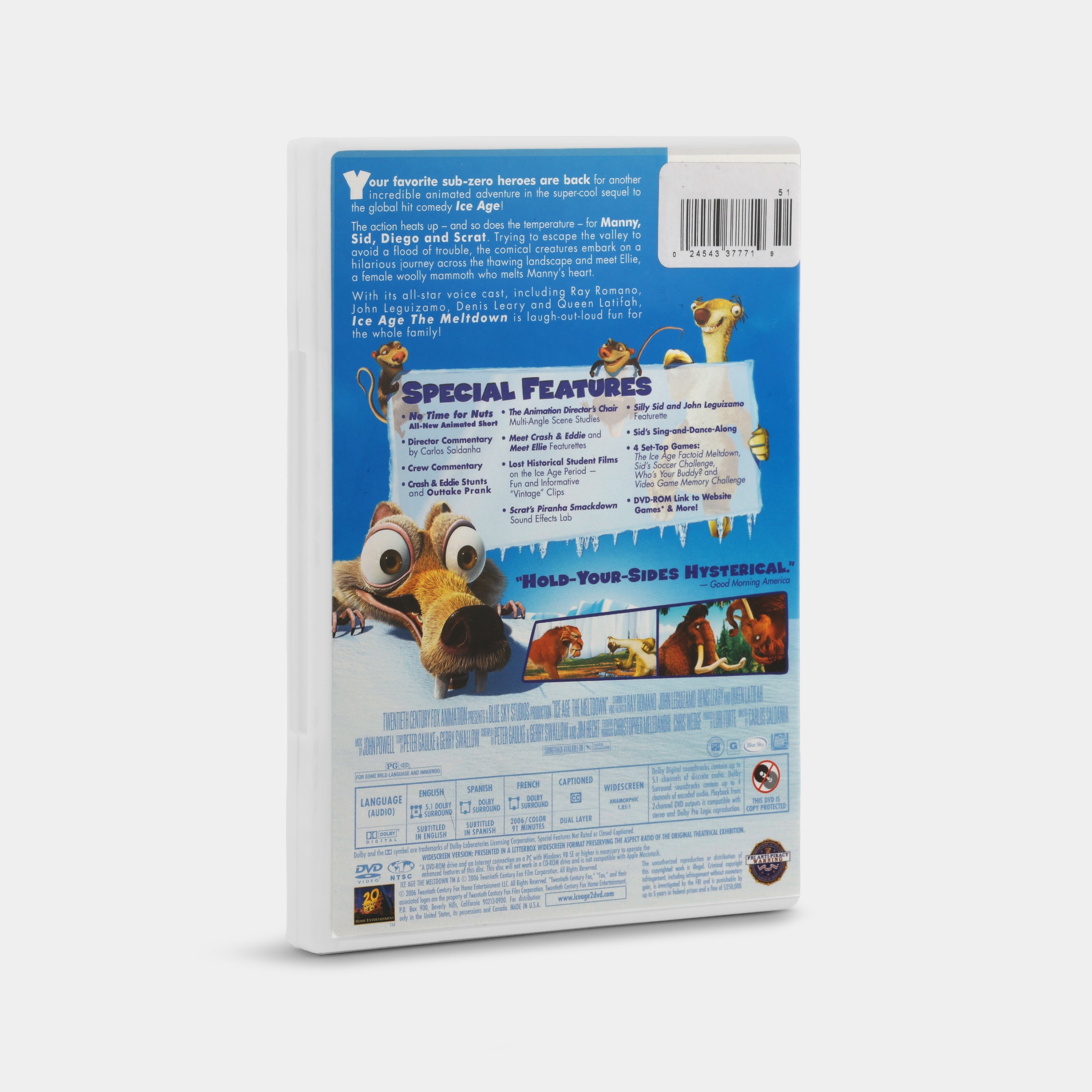 Ice Age: The Meltdown (Widescreen) DVD
