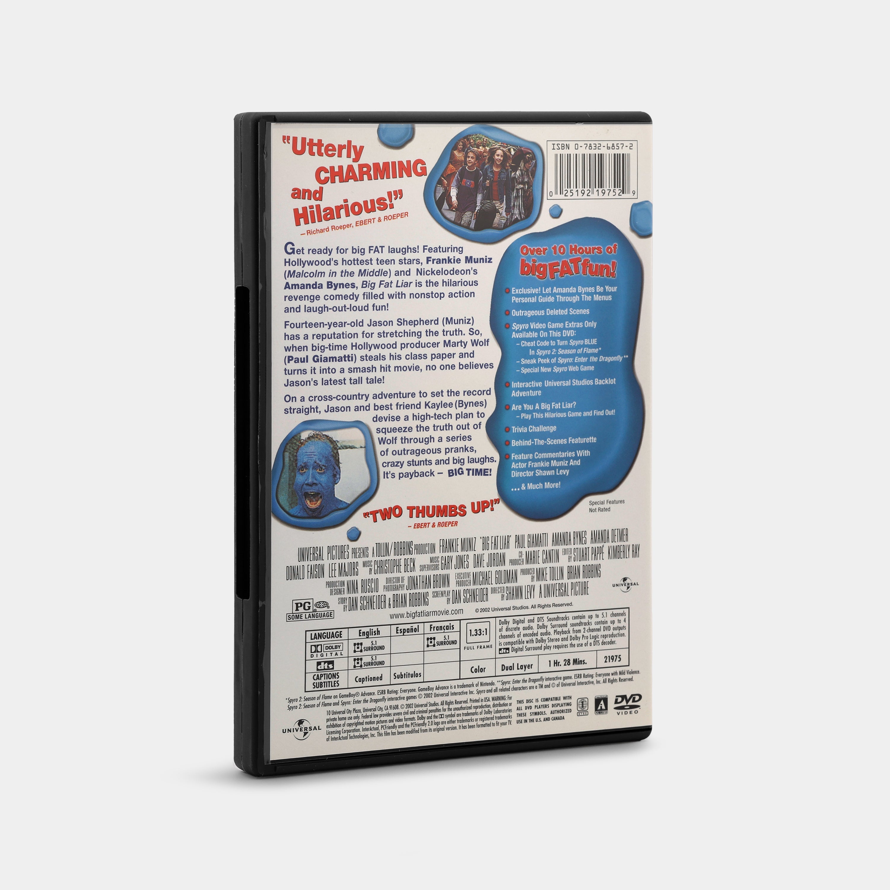 Big Fat Liar (Full Screen) DVD