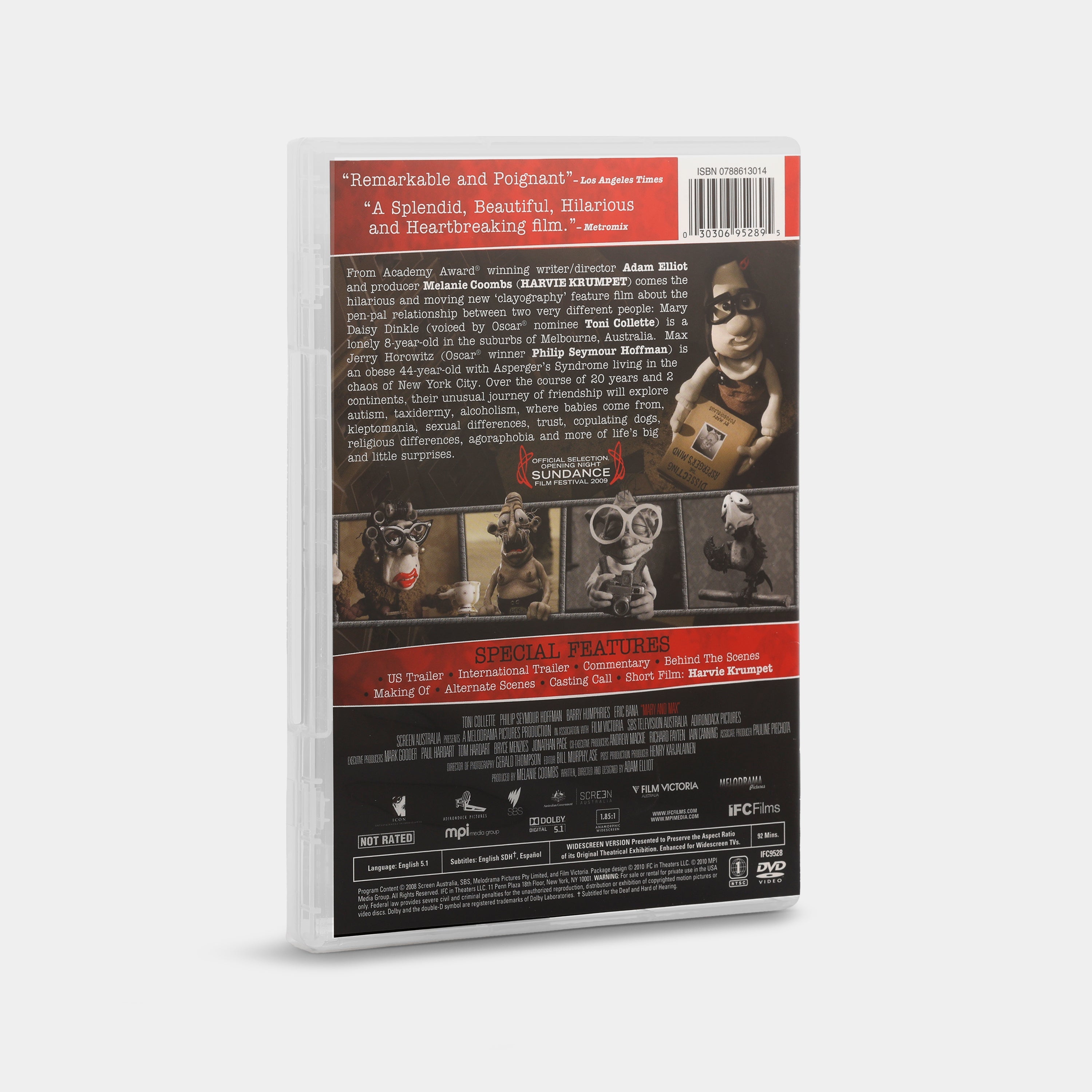Mary and Max (Widescreen) DVD