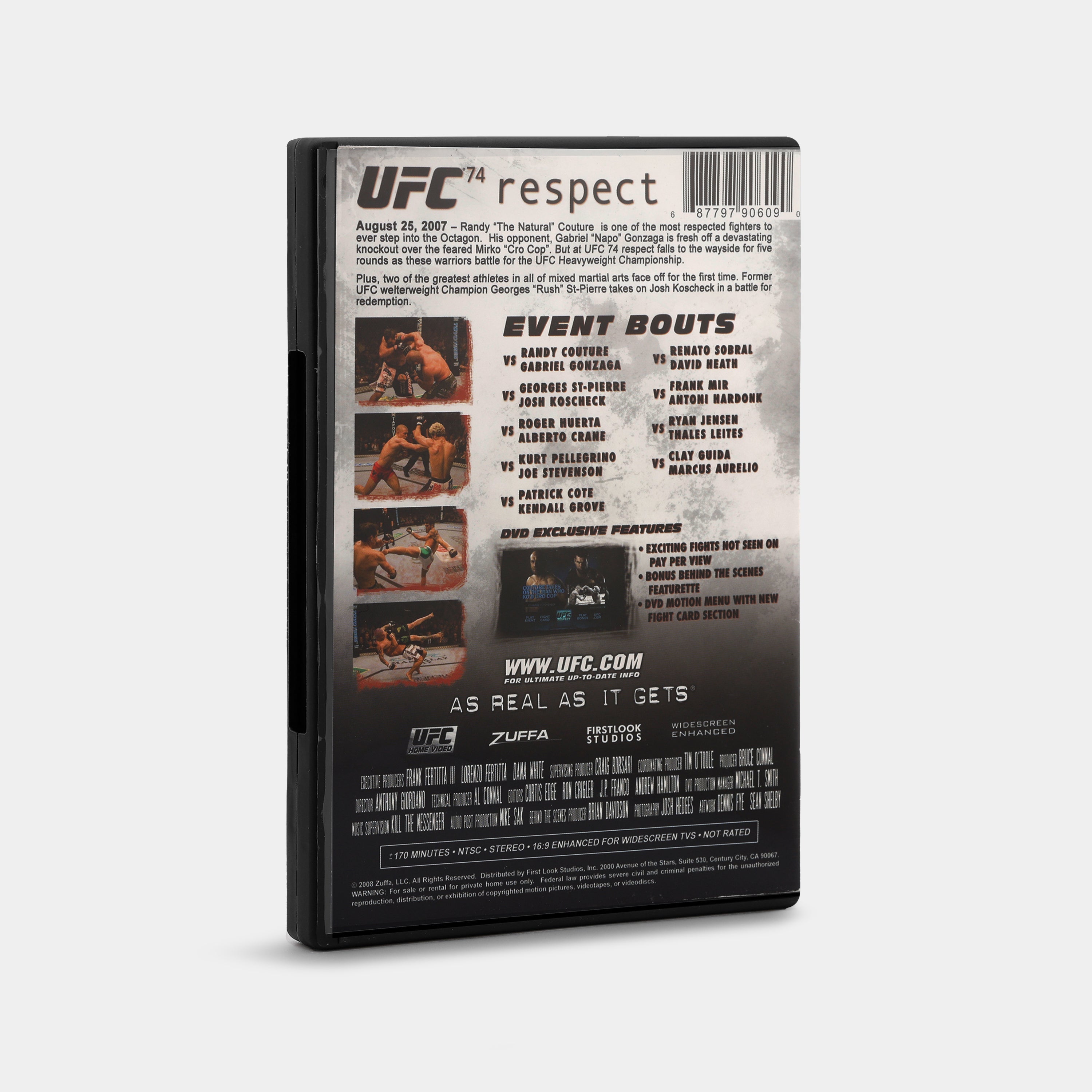 UFC 74: Respect (Widescreen) DVD