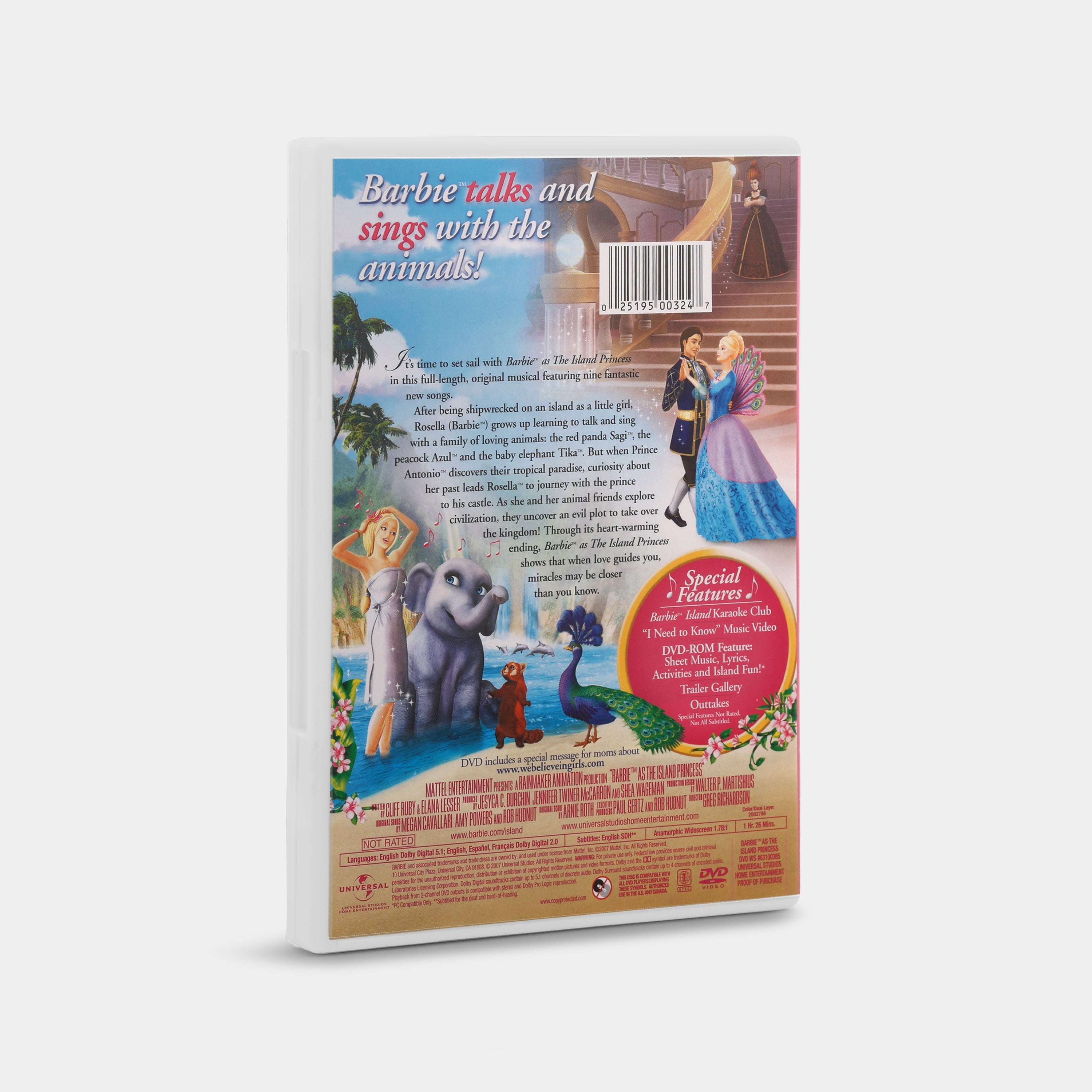 Barbie as The Island Princess (Widescreen) DVD