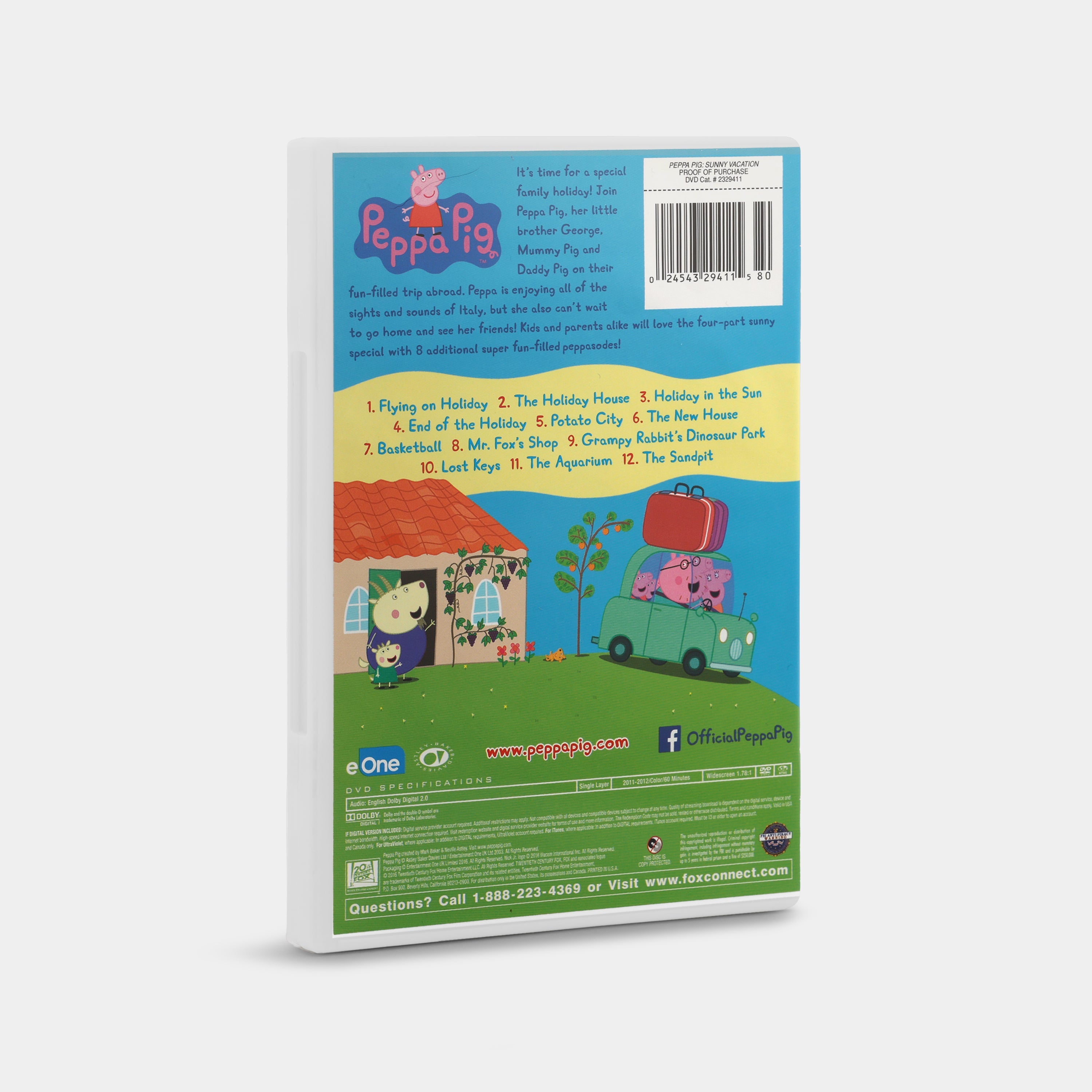 Peppa Pig: Sunny Vacation (Widescreen) DVD