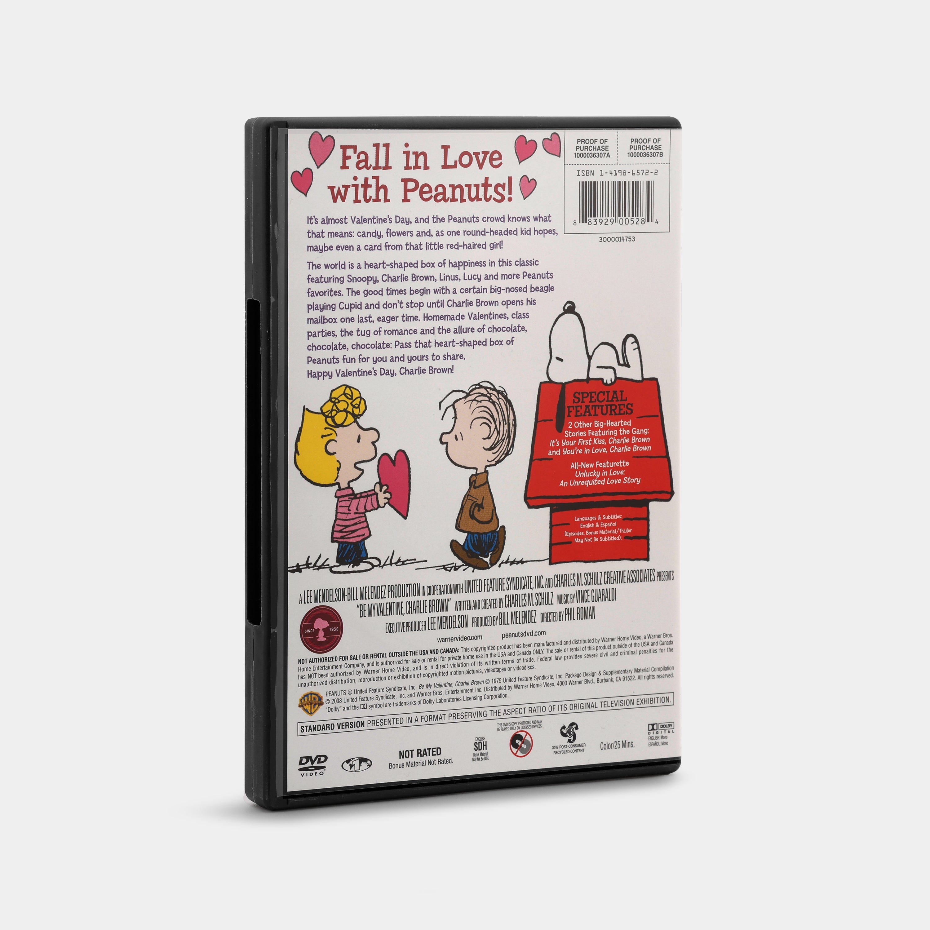 Be My Valentine, Charlie Brown (Remastered Deluxe Edition) DVD