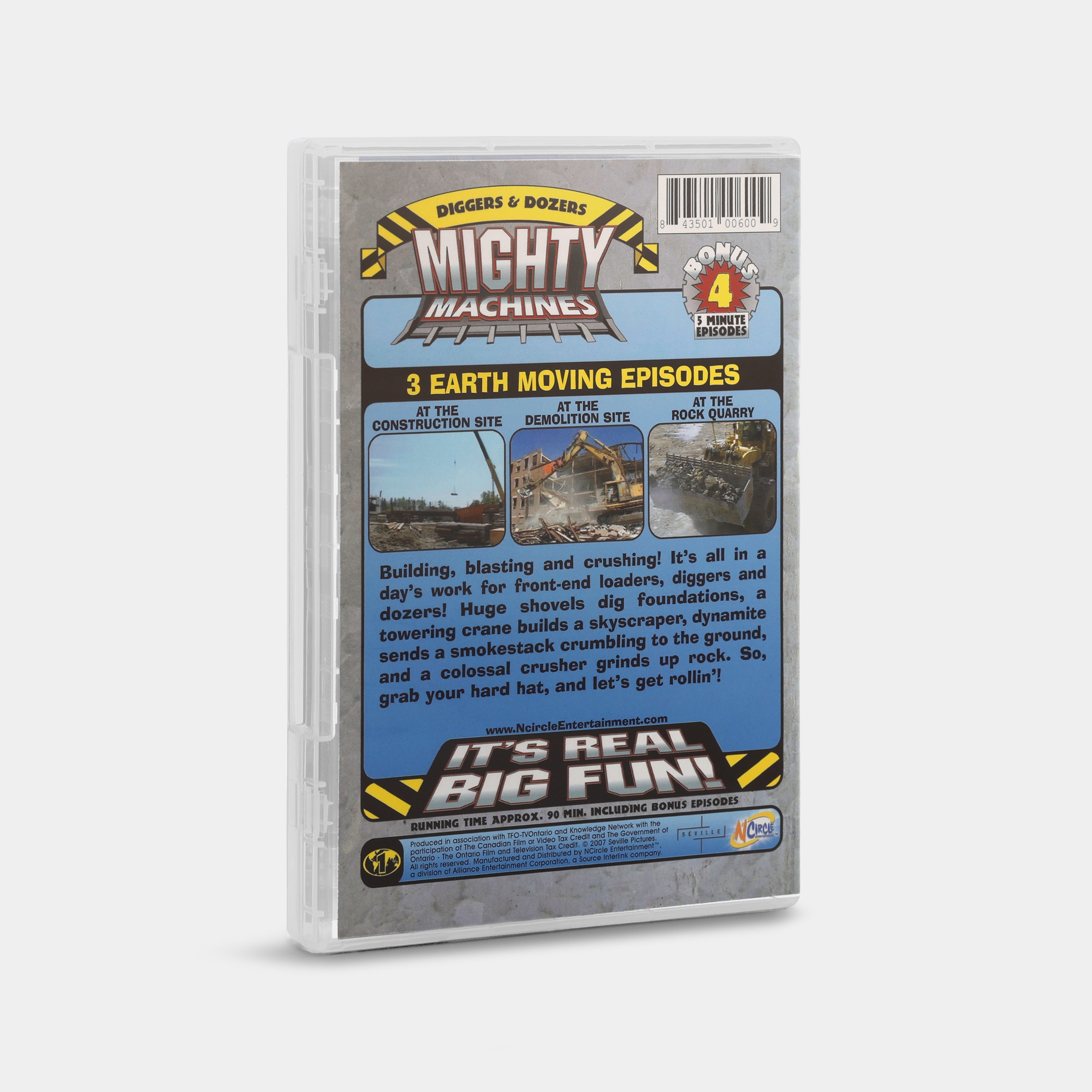 Mighty Machines: Diggers & Dozers DVD