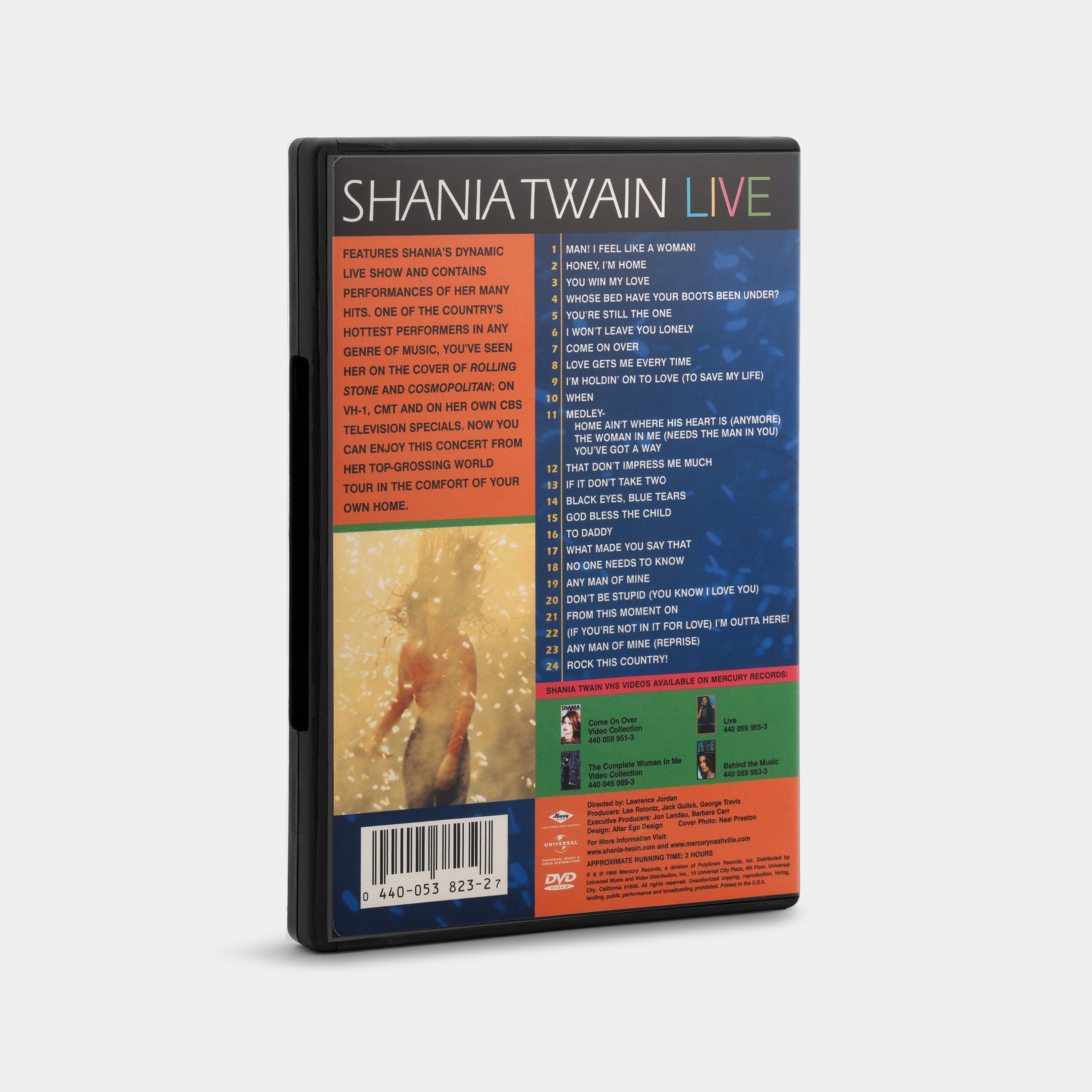 Shania Twain: Live DVD
