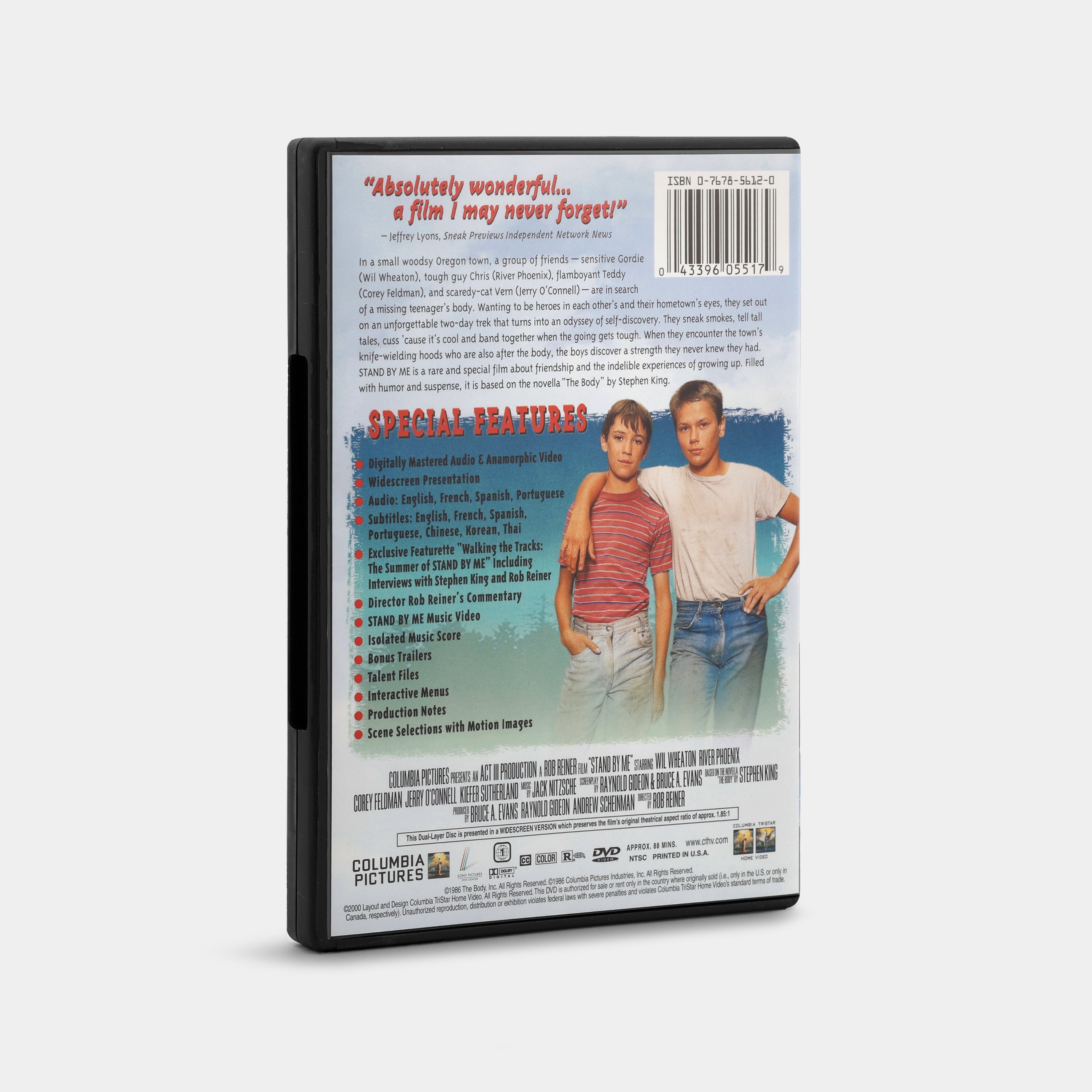 Stand By Me (Special Edition, Widescreen) DVD