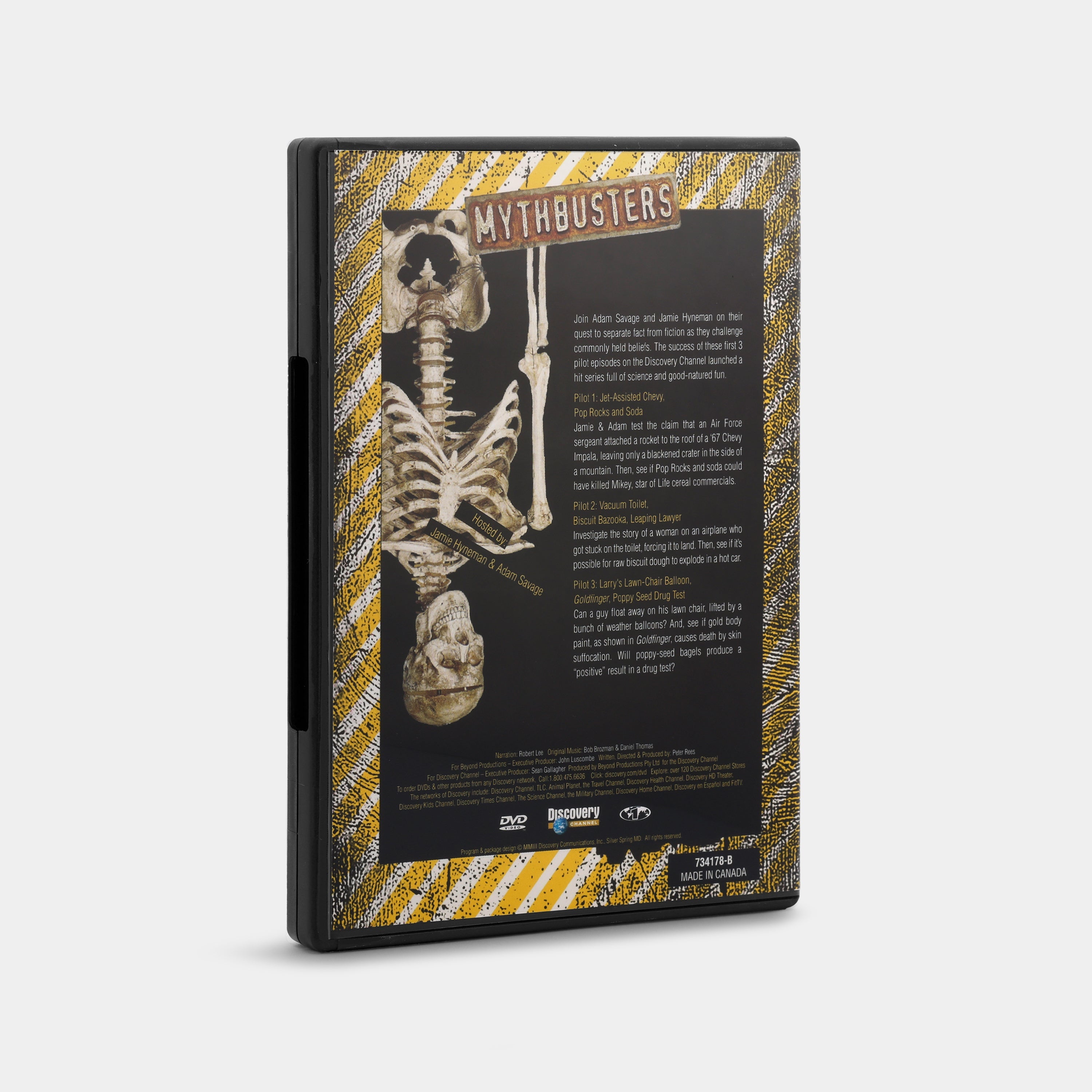 MythBusters: The 3 Pilot Episodes DVD