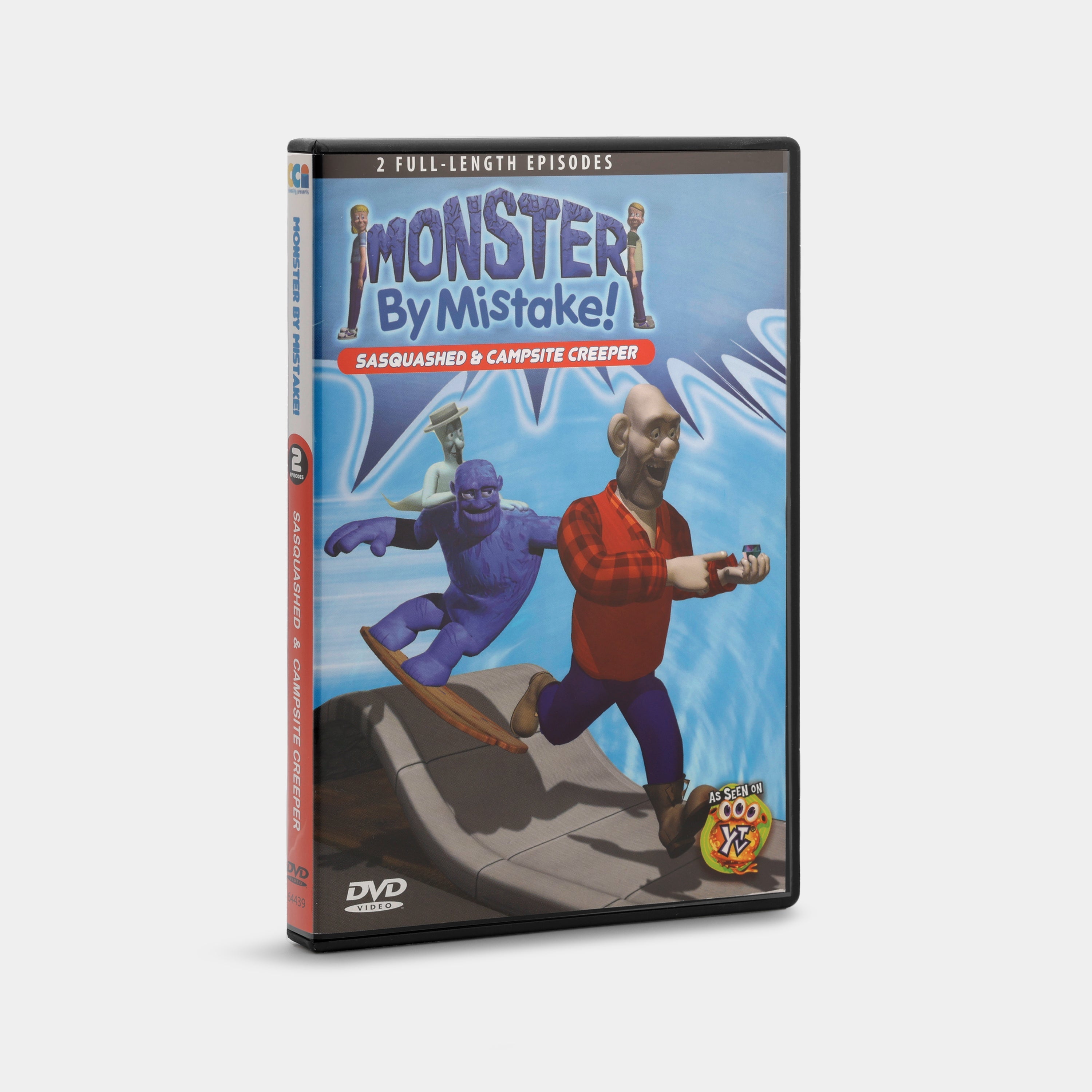 Monster by Mistake: Sasquashed & Campsite Creeper DVD