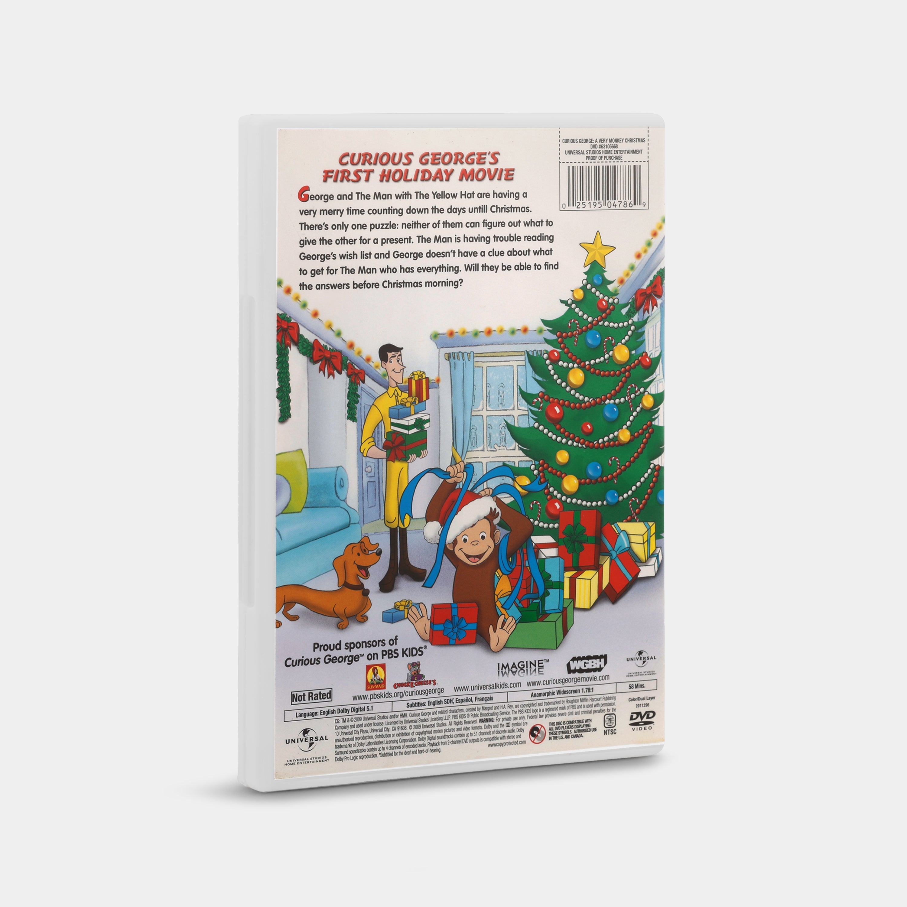 Curious George: A Very Monkey Christmas (Widescreen) DVD