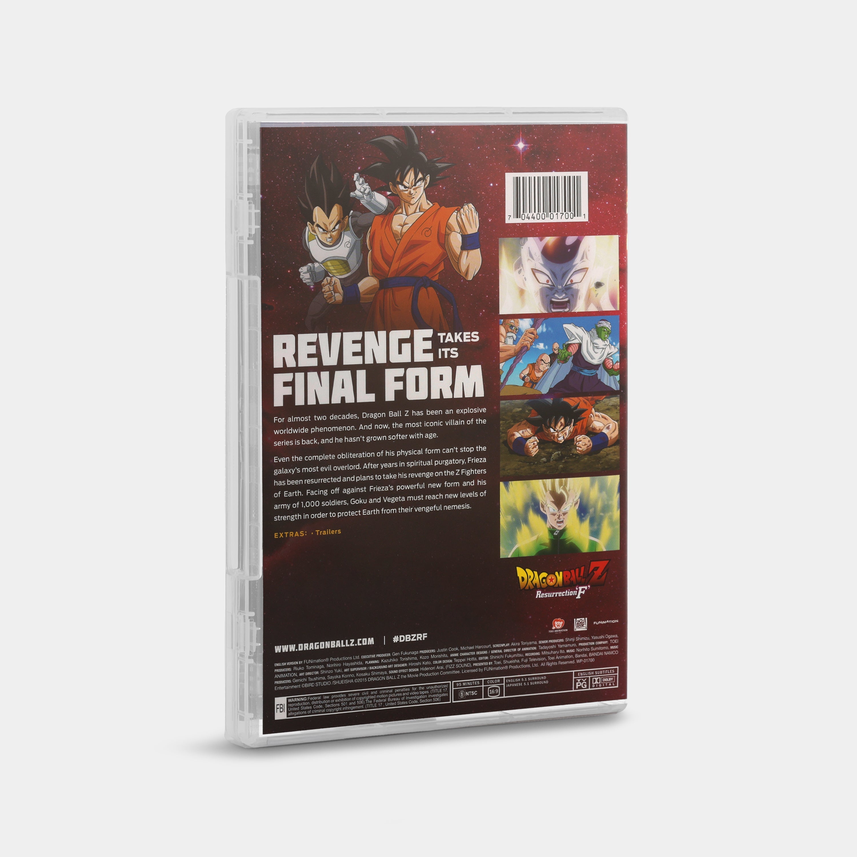 Dragon Ball Z: Resurrection 'F' DVD