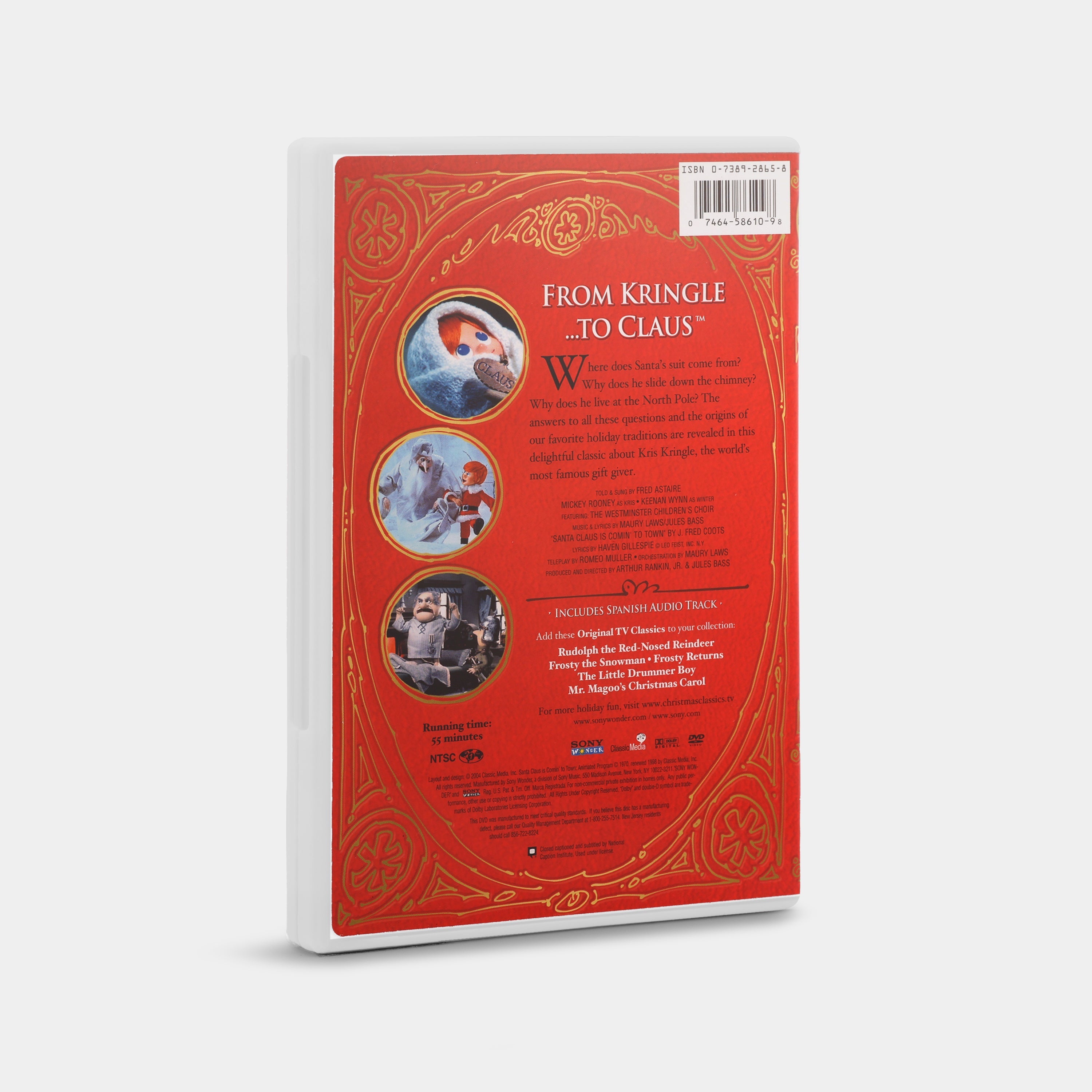 Santa Claus Is Comin' to Town DVD