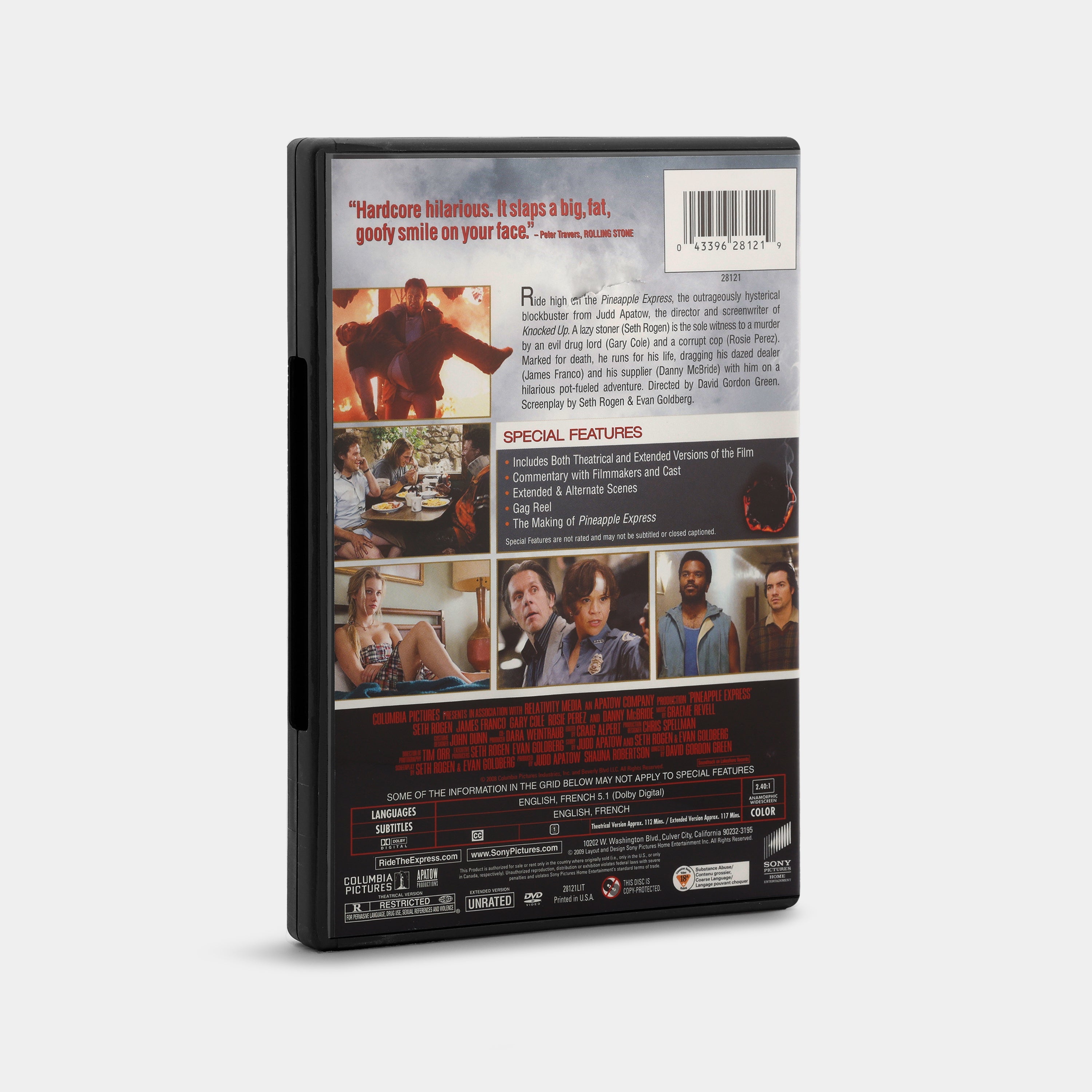 Pineapple Express (Unrated Edition, Widescreen) DVD